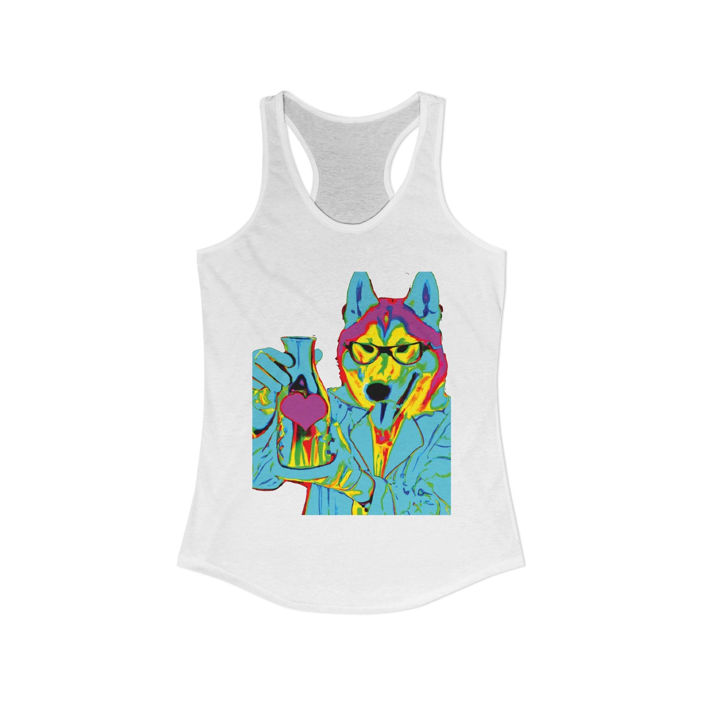 Husky Love Potion Racerback Tank