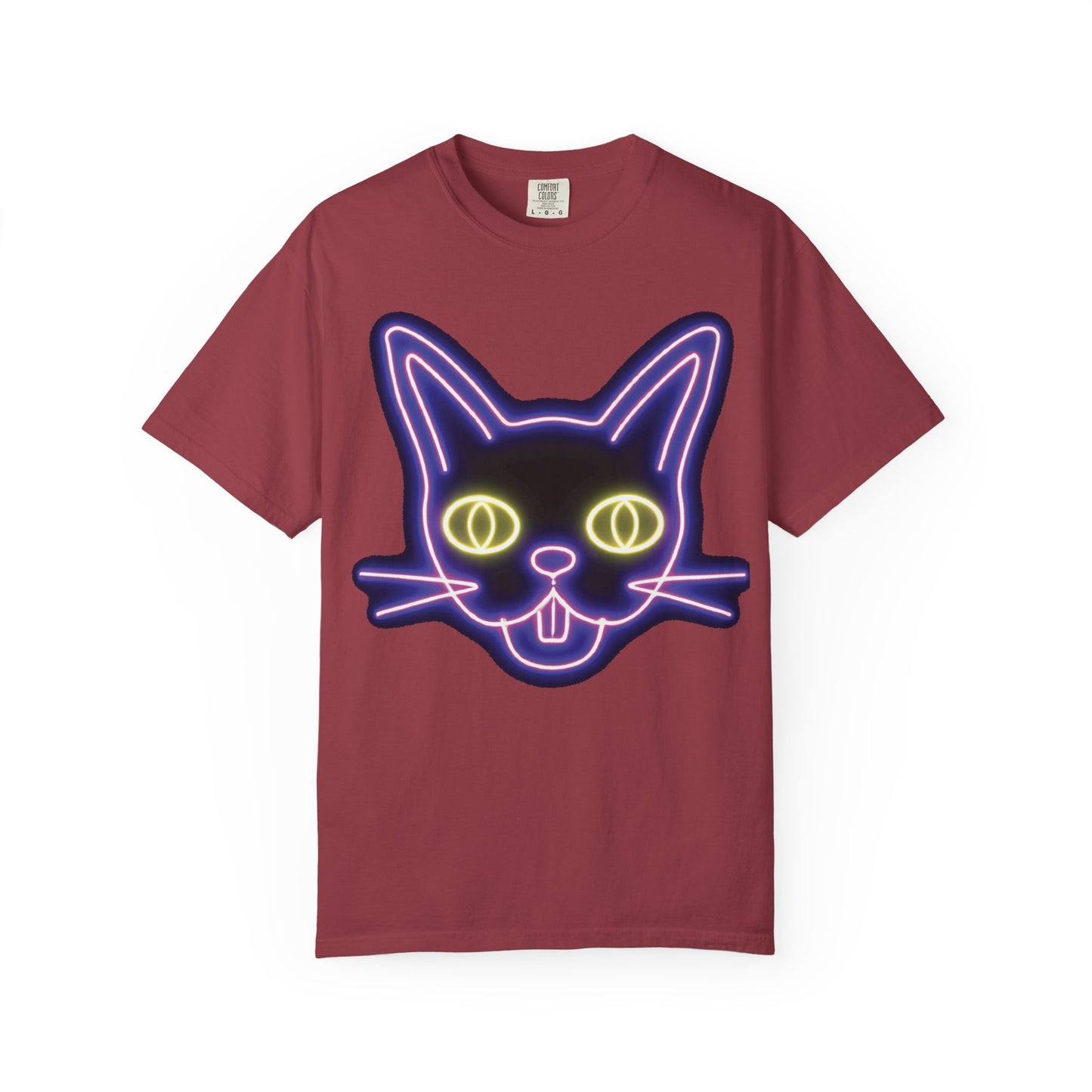 Neon Cat Graphic Tee