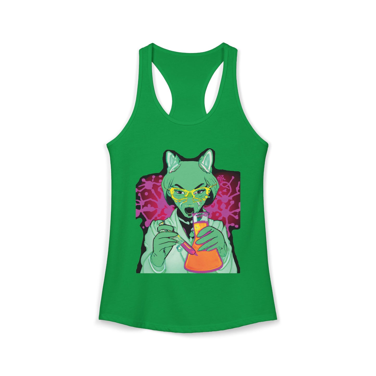 Fox Love Potion Racerback Tank
