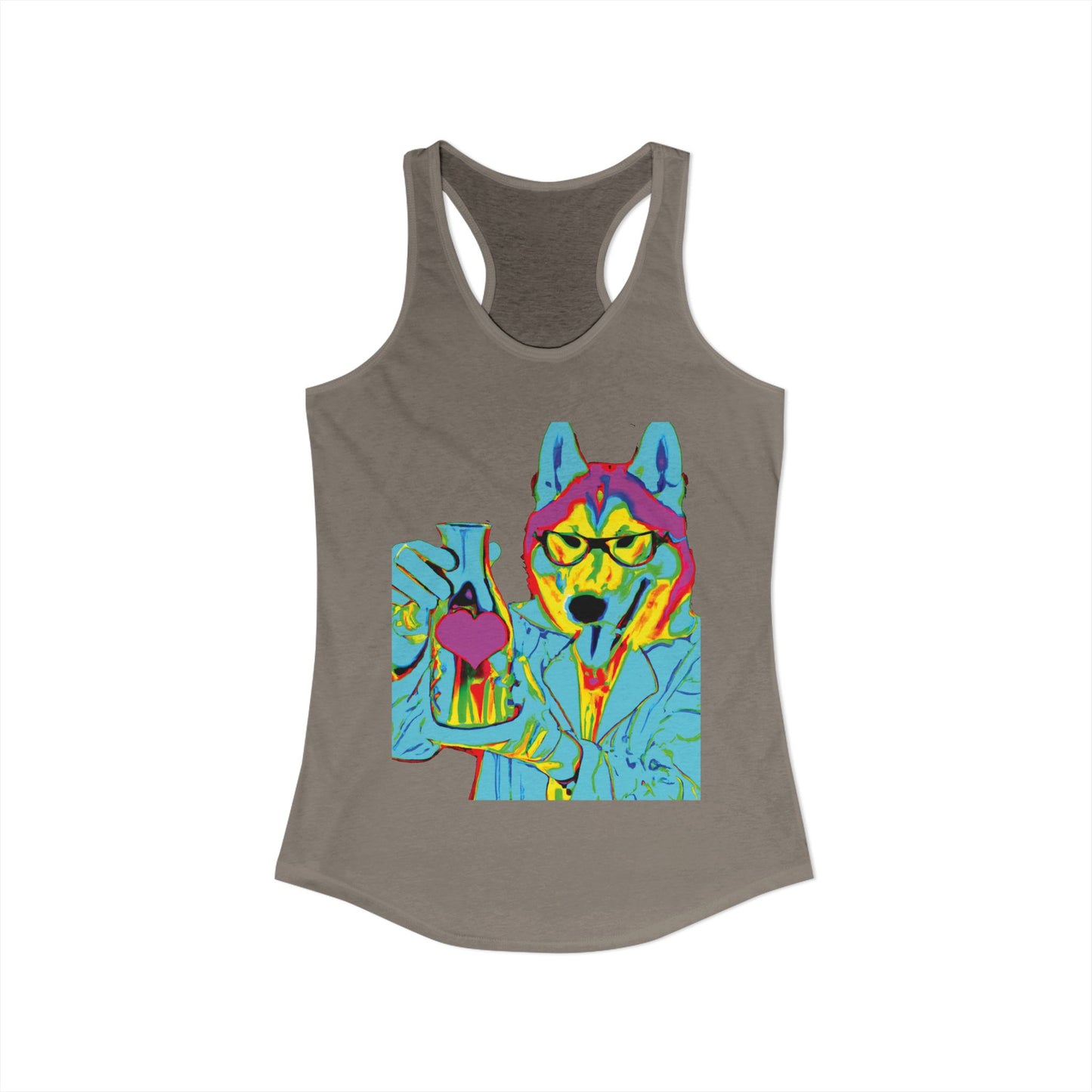 Husky Love Potion Racerback Tank
