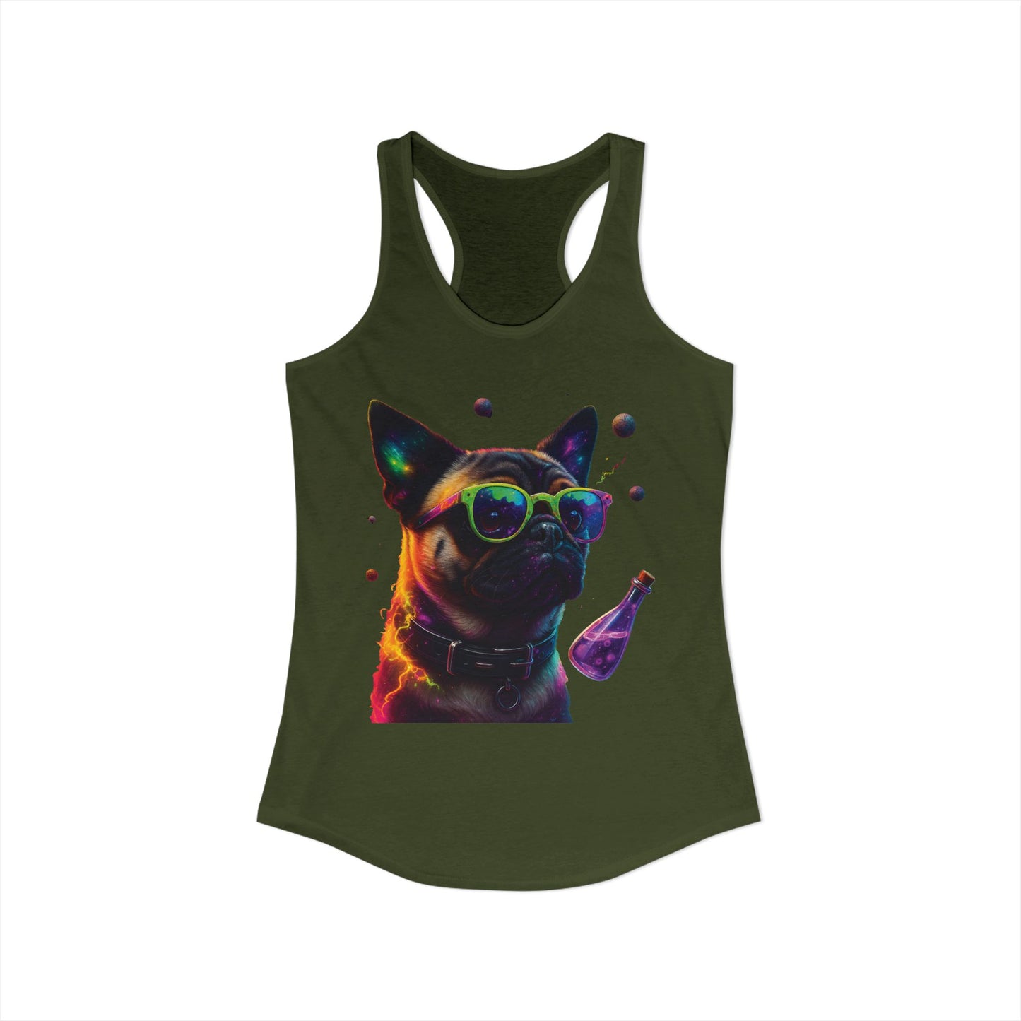 Pug Lyfe Racerback Tank
