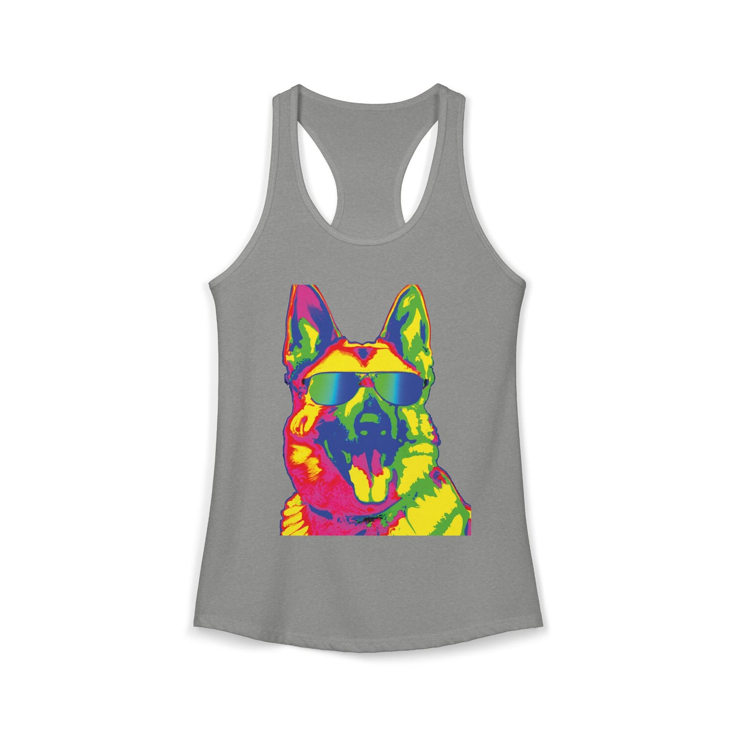 So Cal German Shepherd Women's Racerback Tank