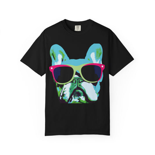 Frenchie Pop Art T-shirt