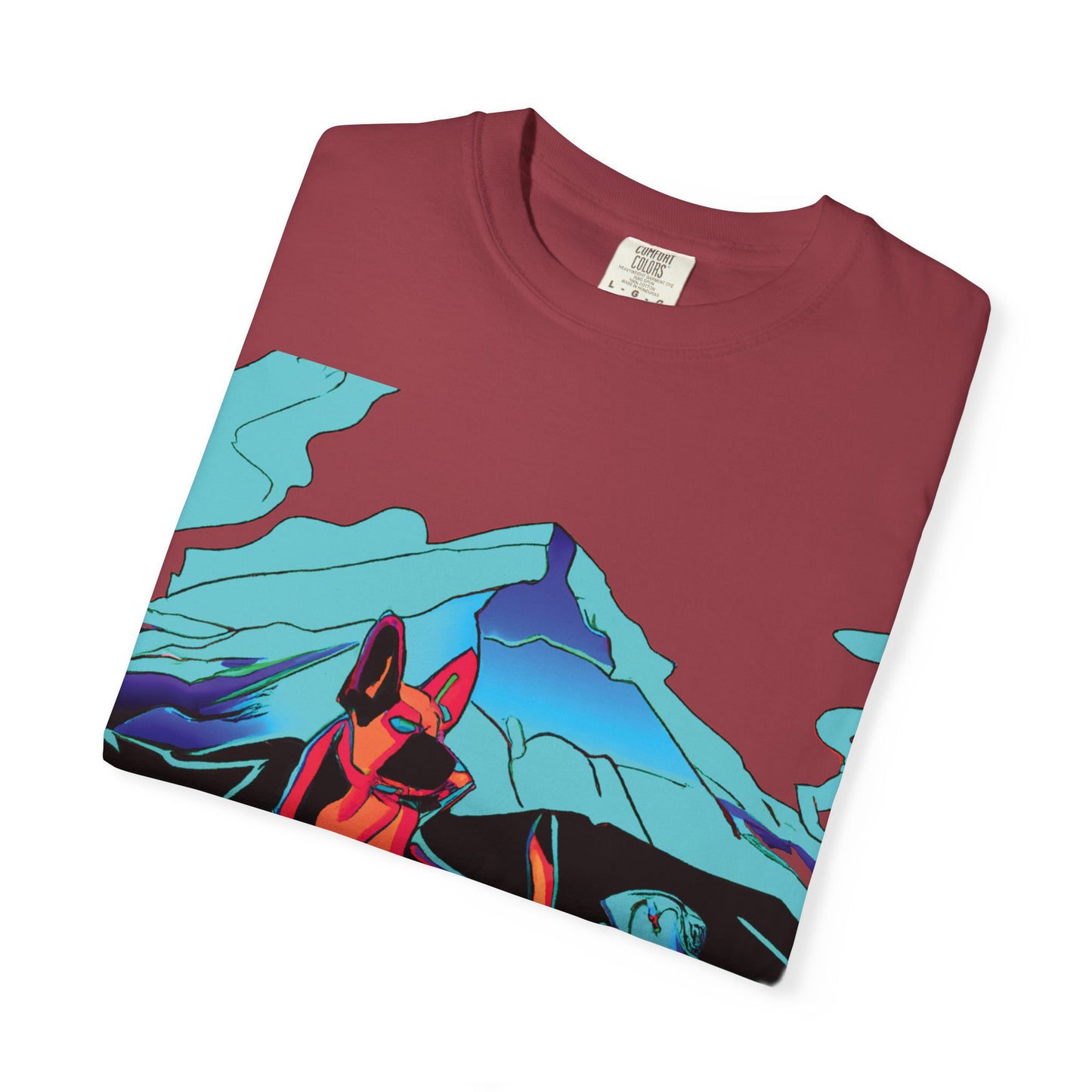 Pop Art Mountain Dogs Graphic Tee