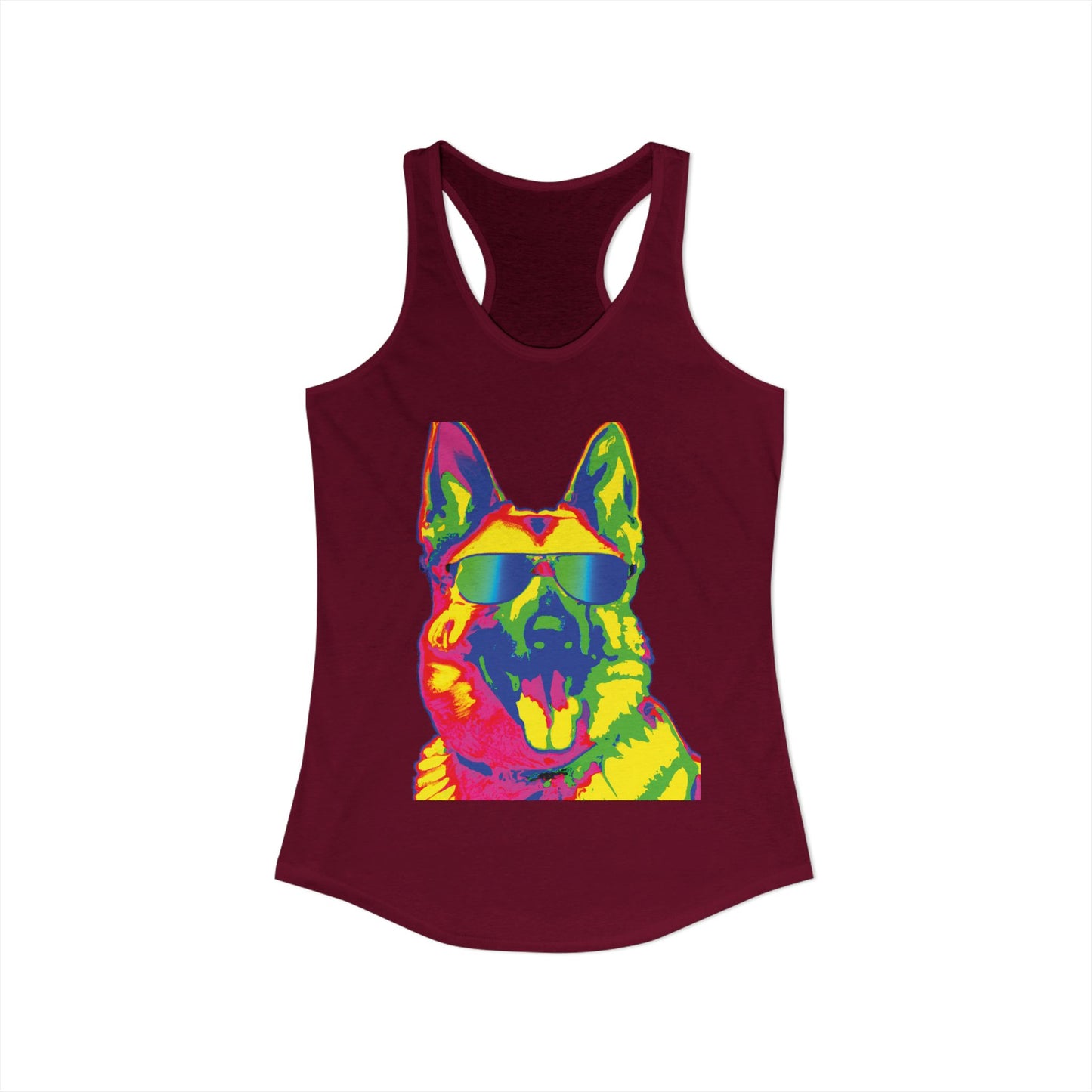 So Cal German Shepherd Women's Racerback Tank