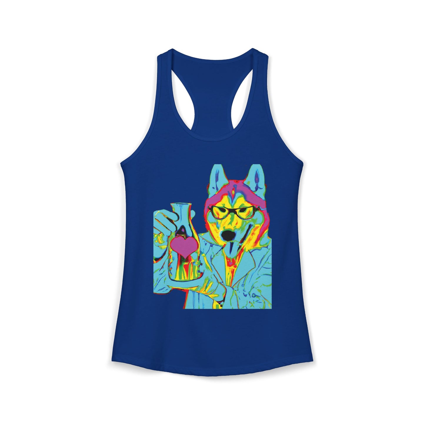 Husky Love Potion Racerback Tank