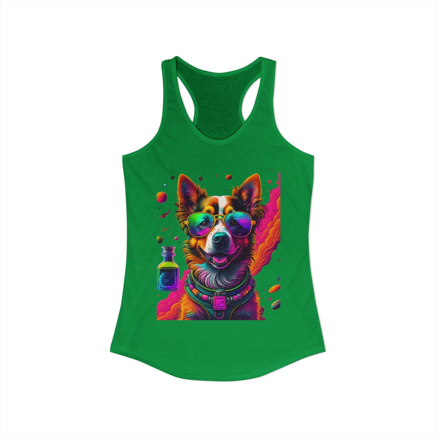 Corgi Potion Love Racerback Tank — Cute Magical Dog Tank Top