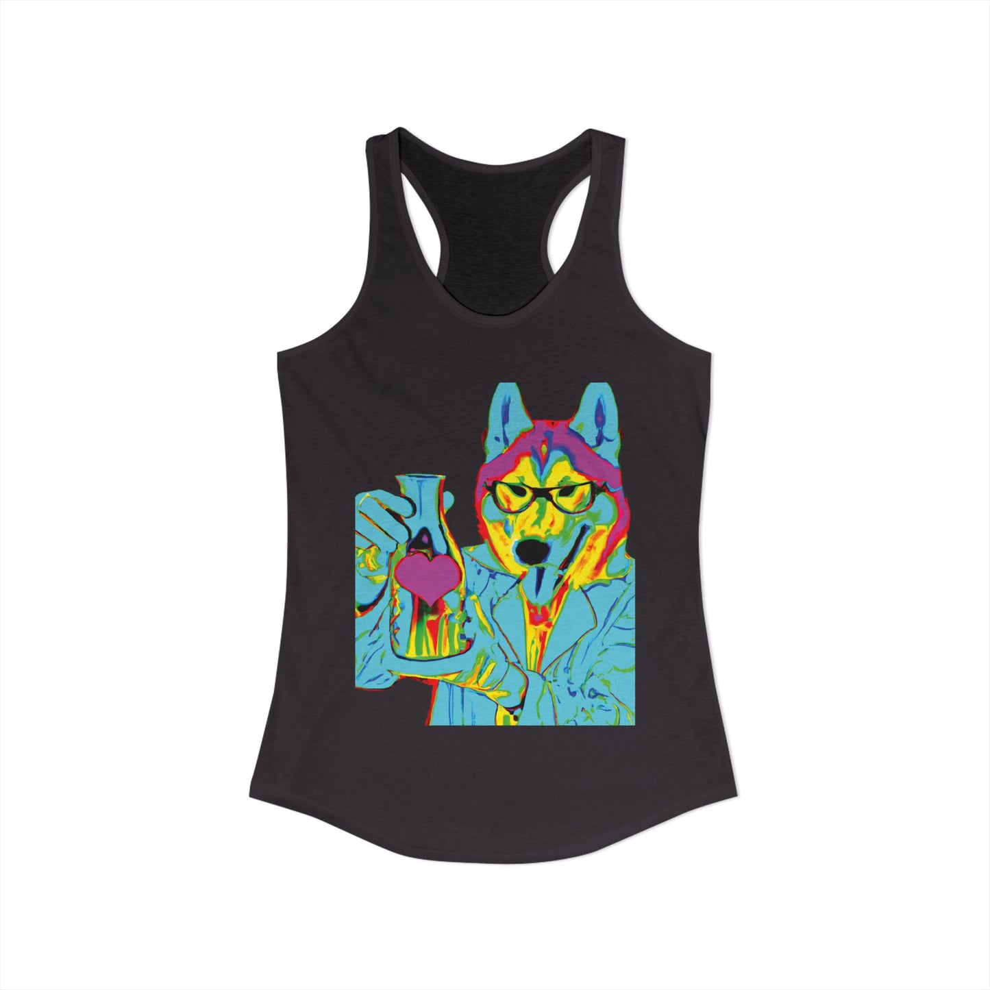 Husky Love Potion Racerback Tank