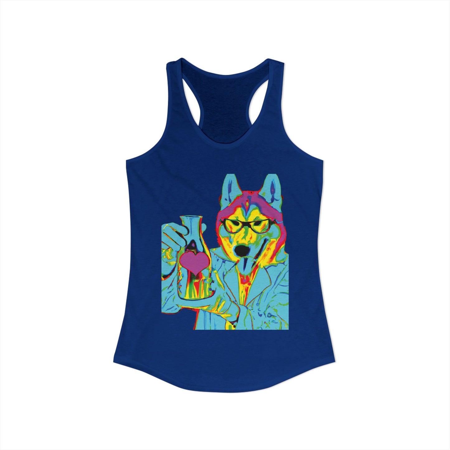 Husky Love Potion Racerback Tank