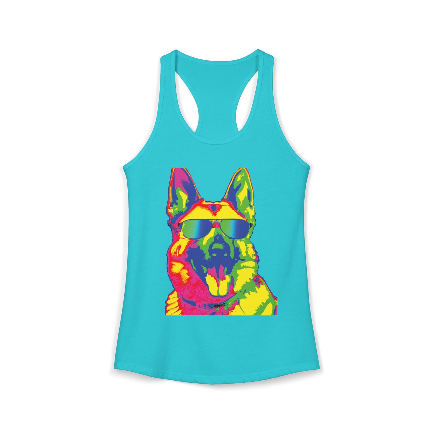 So Cal German Shepherd Women's Racerback Tank