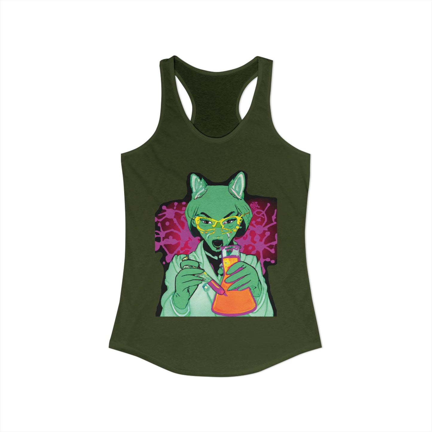 Fox Love Potion Racerback Tank