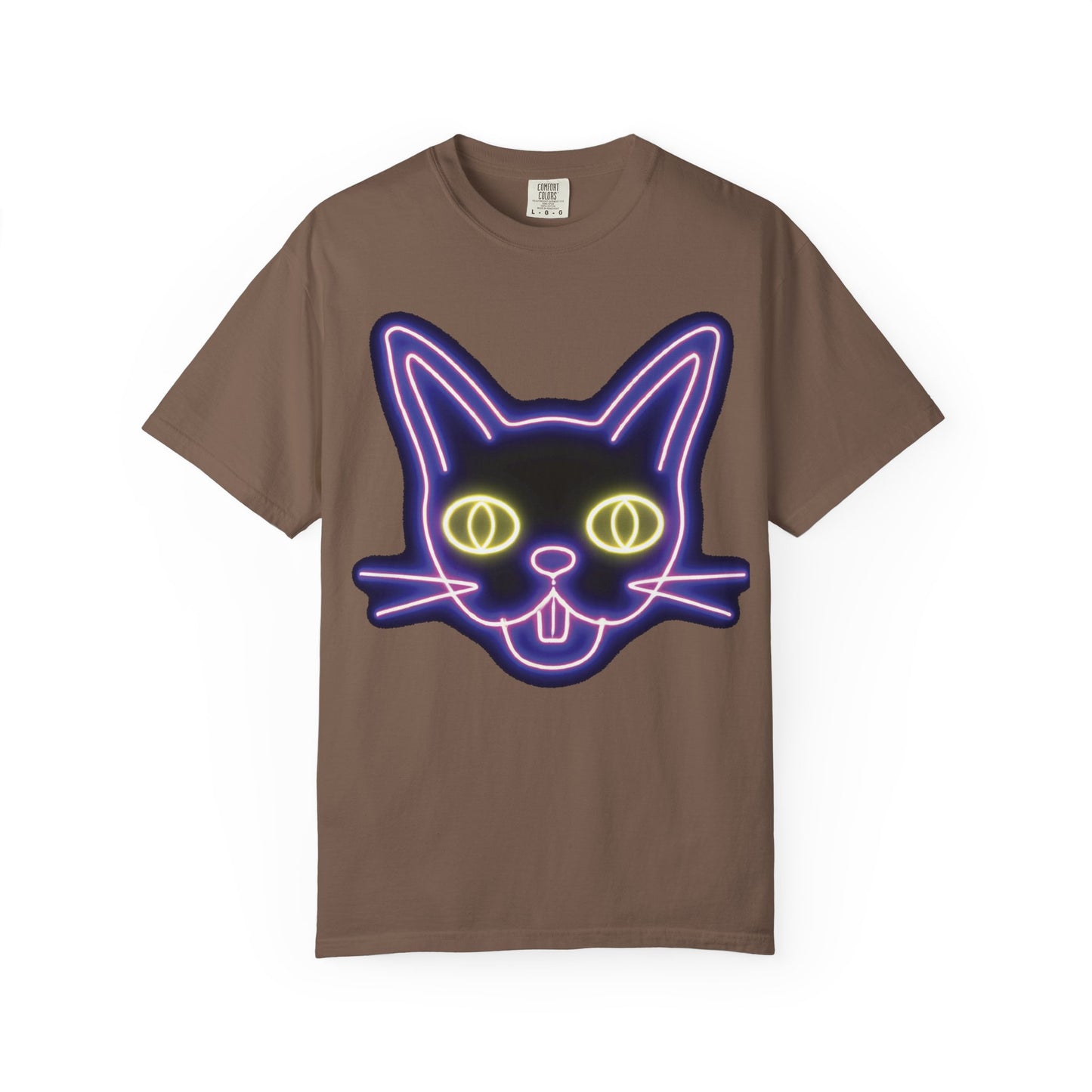 Neon Cat Graphic Tee
