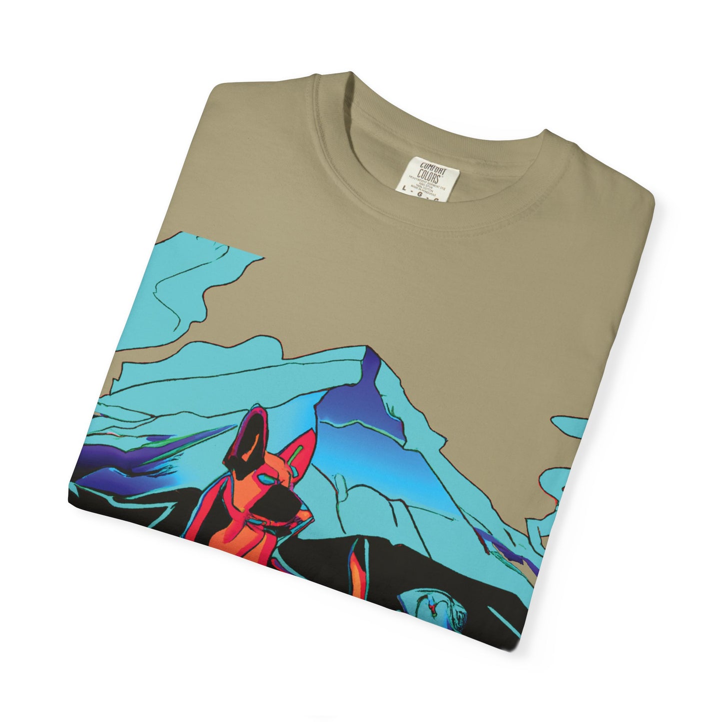 Pop Art Mountain Dogs Graphic Tee