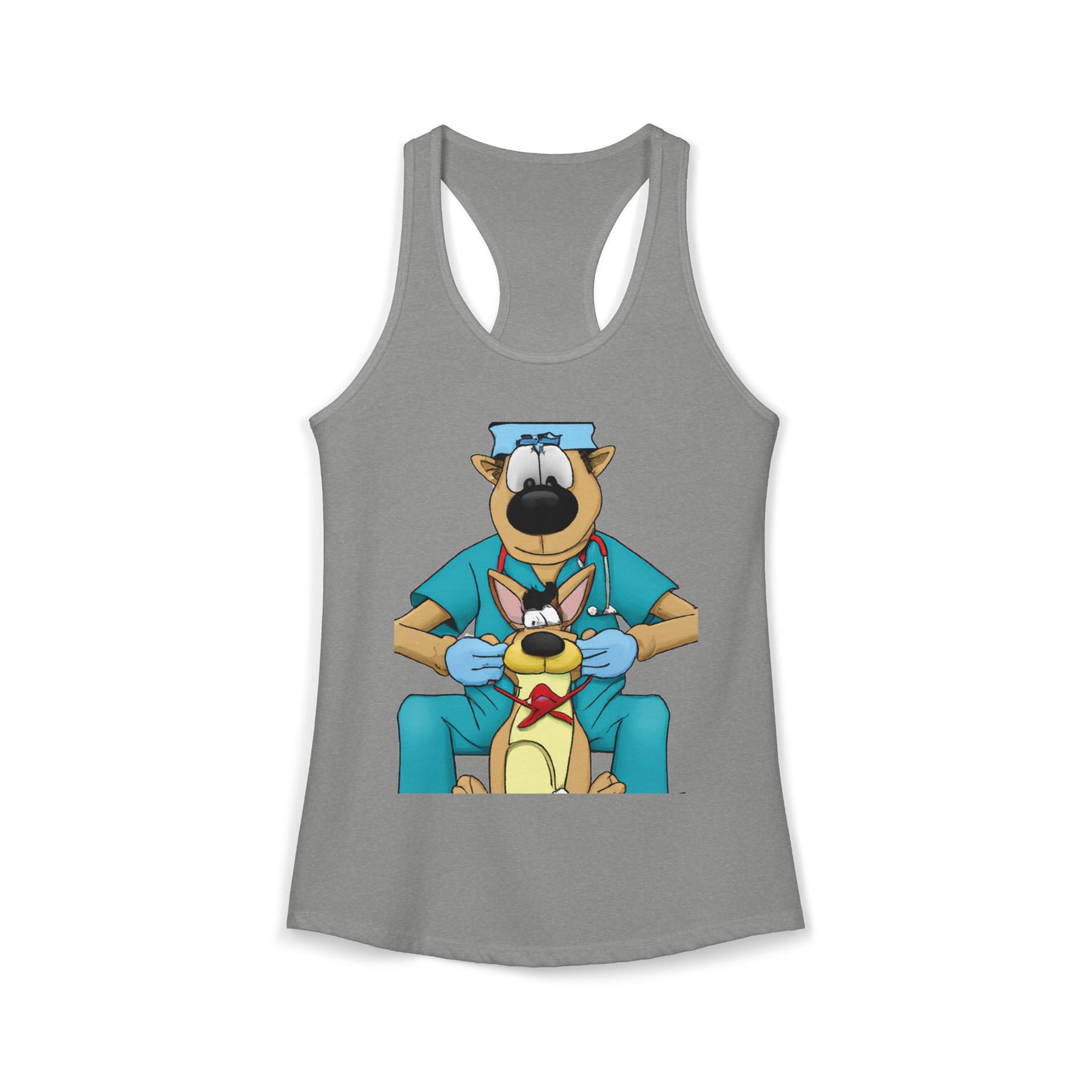 Doctor Save This Toy STAT! Racerback Tank