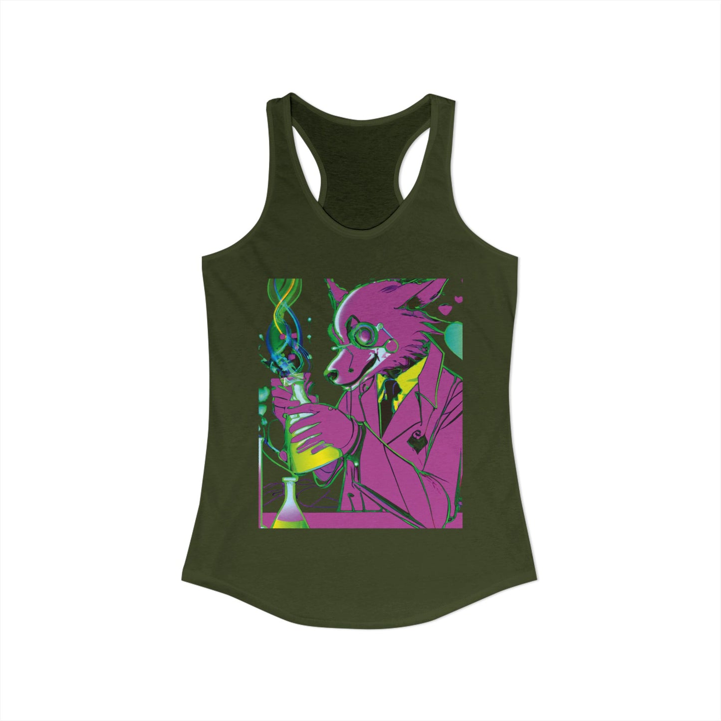 Husky 'Almost Ready' Love Potion Racerback Tank