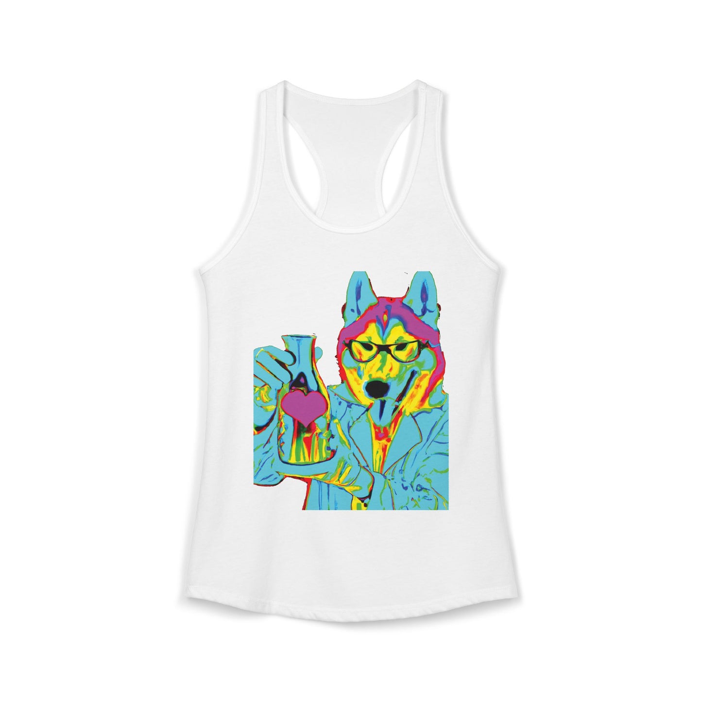 Husky Love Potion Racerback Tank