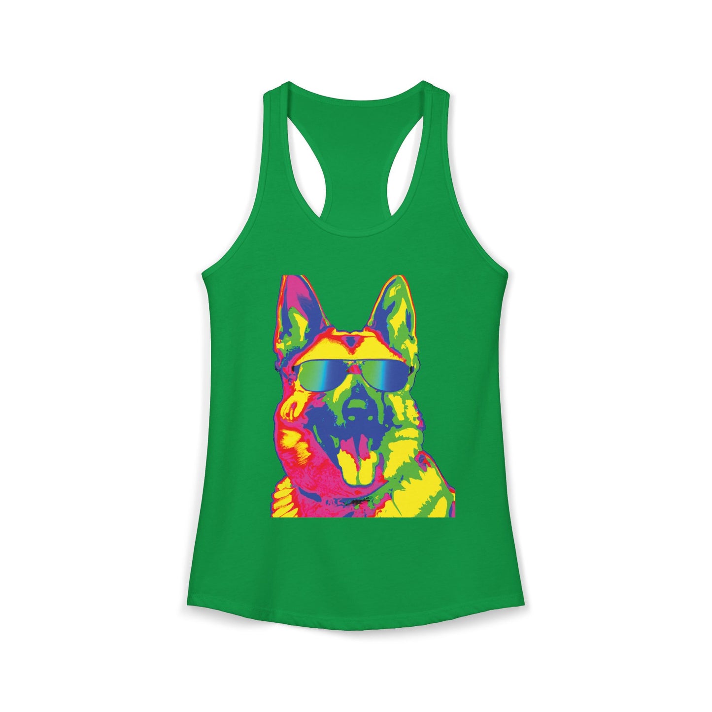 So Cal German Shepherd Women's Racerback Tank