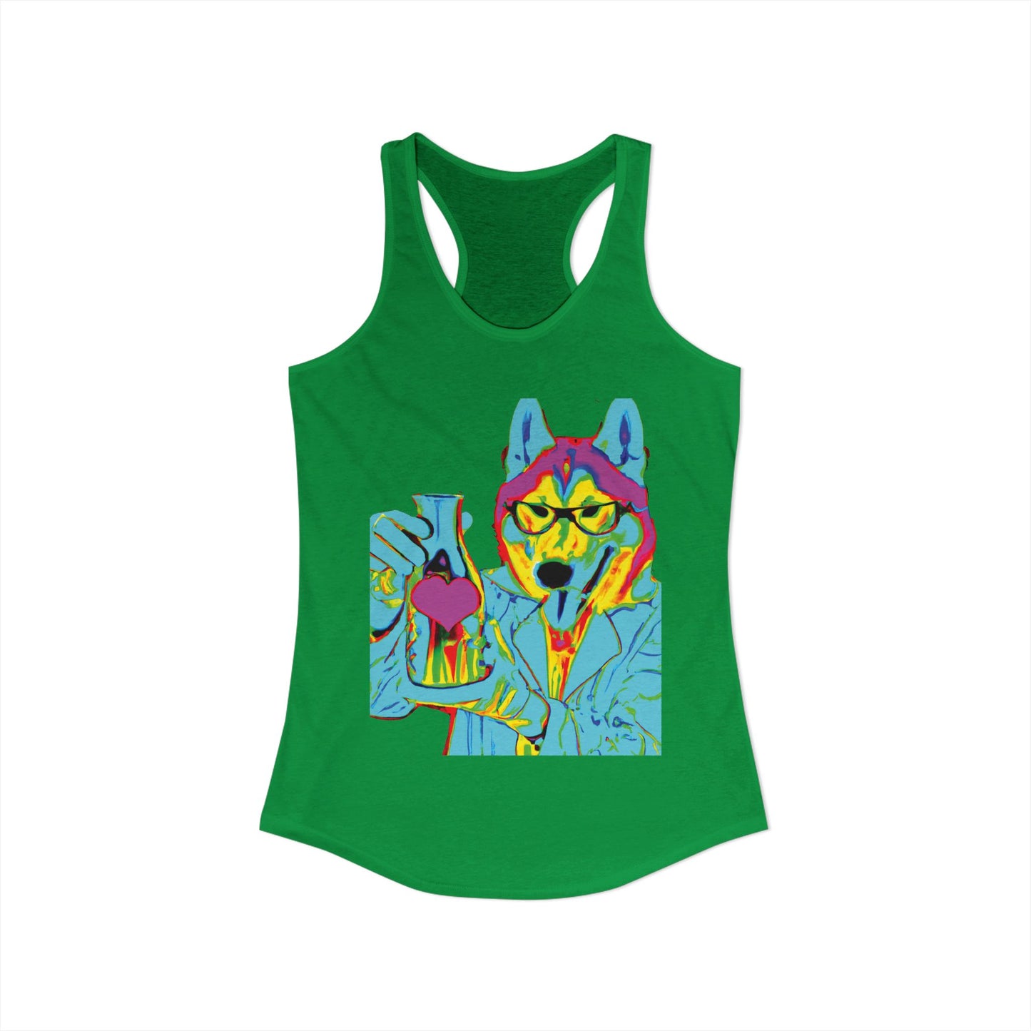 Husky Love Potion Racerback Tank