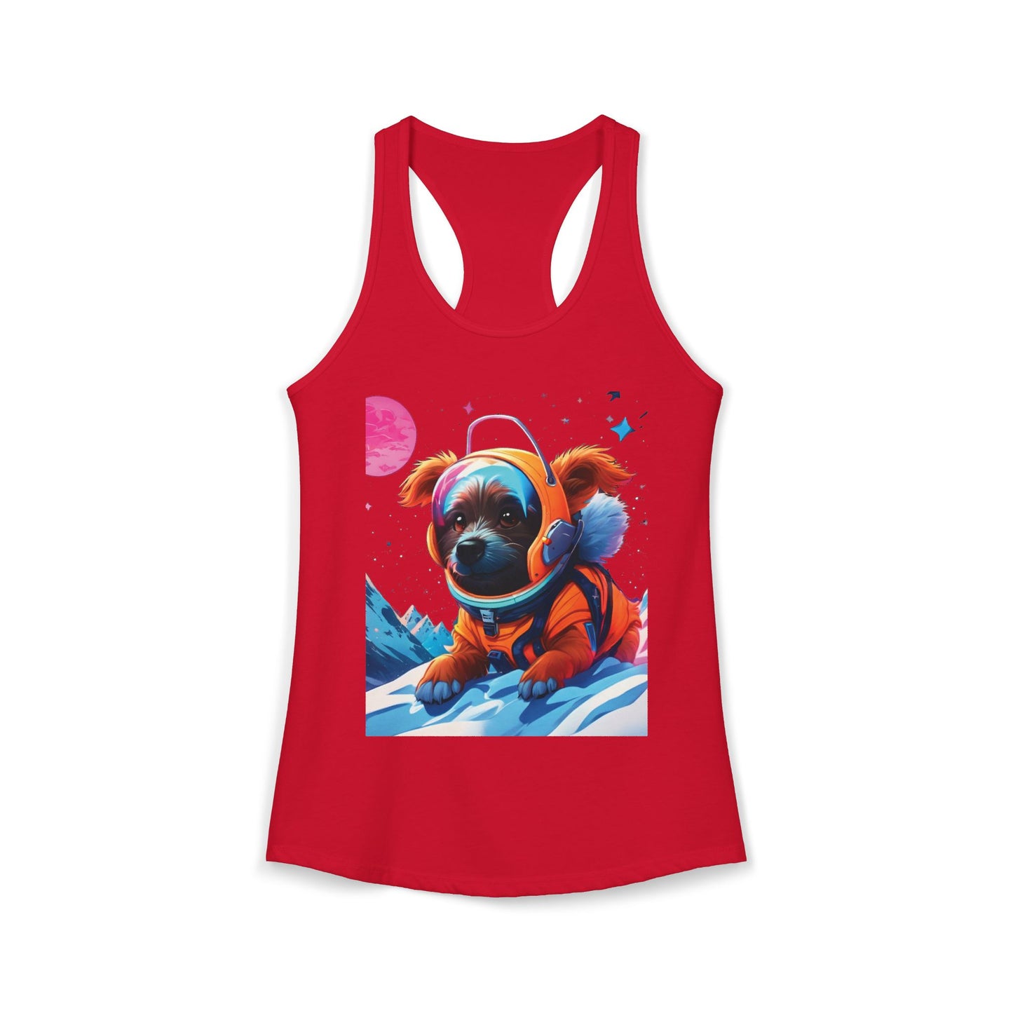 Snow Day Women's Ideal Racerback Tank