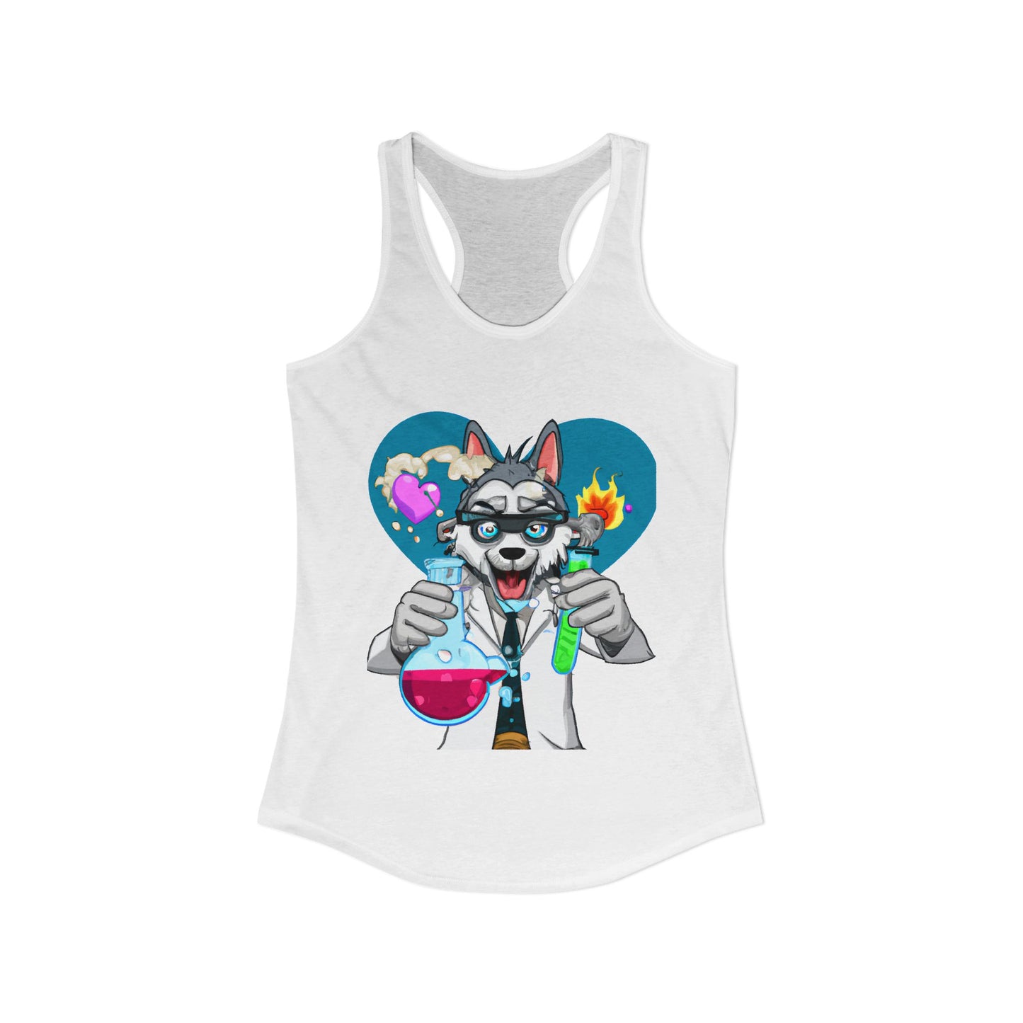 Husky Love Potion Tank Top — Cute Pet Graphic Racerback