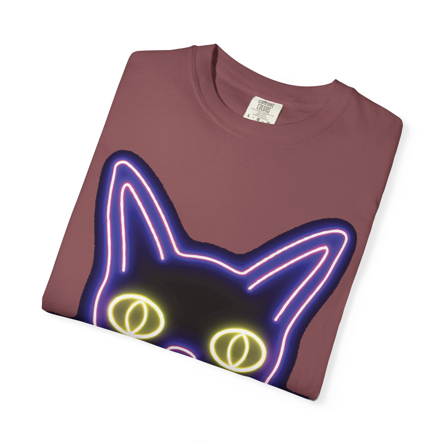 Neon Cat Graphic Tee