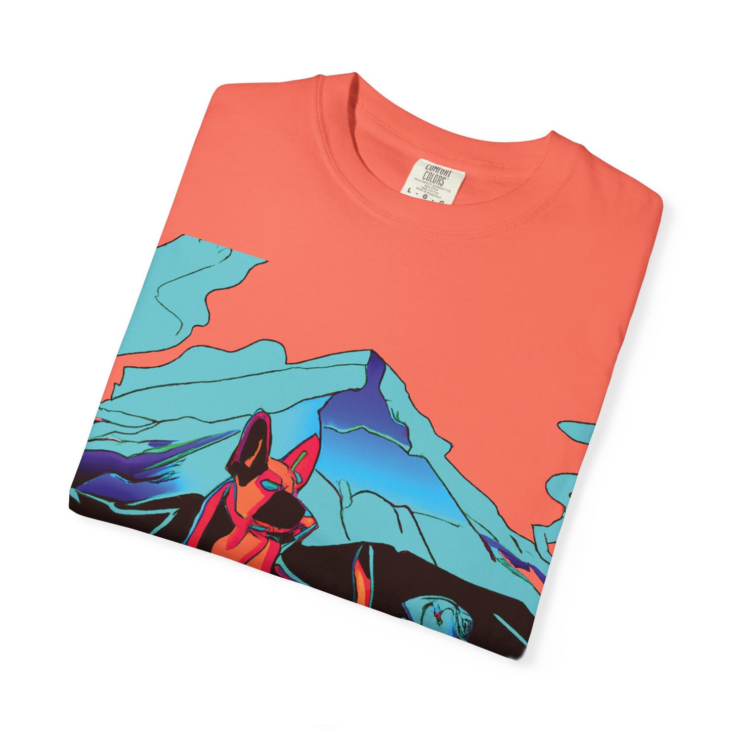 Pop Art Mountain Dogs Graphic Tee