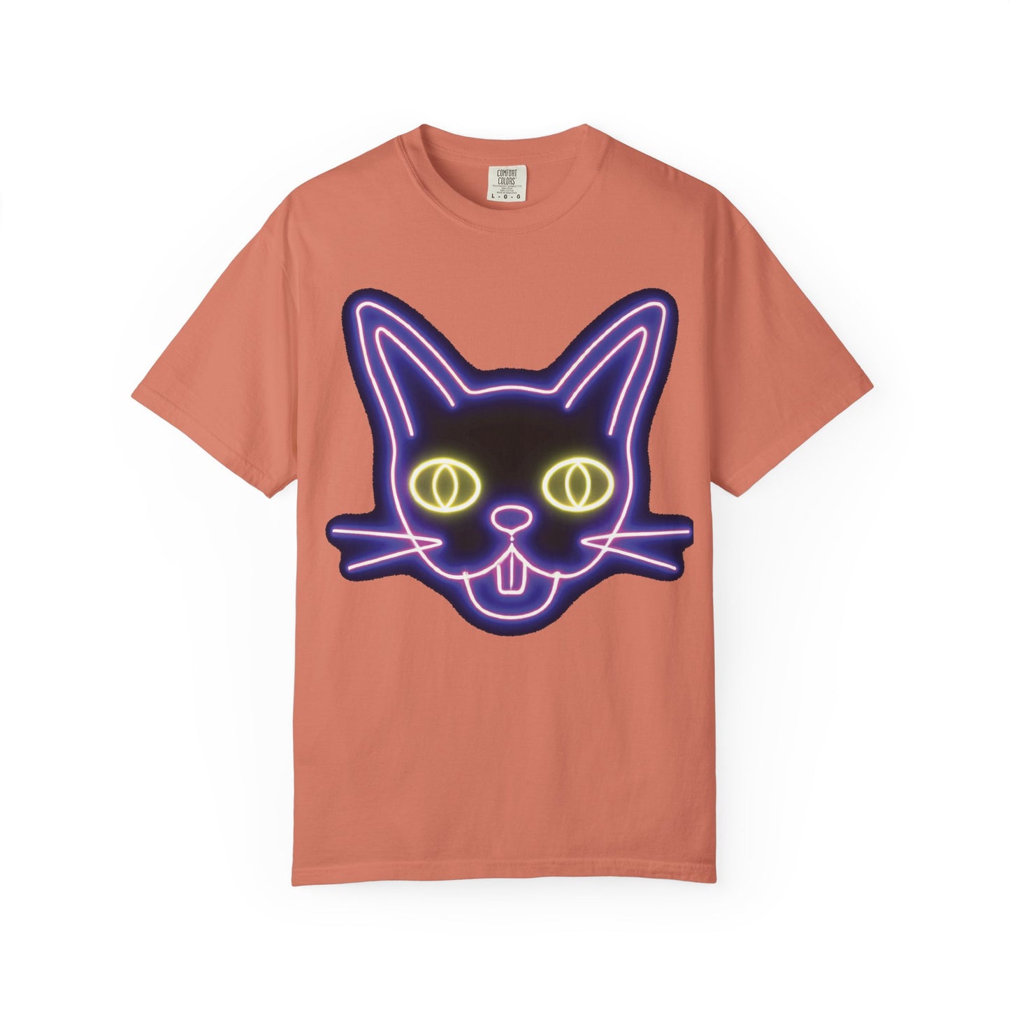 Neon Cat Graphic Tee