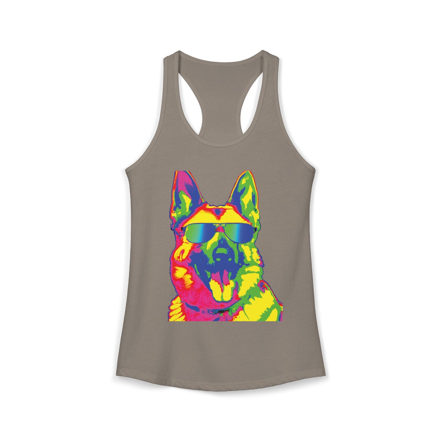 So Cal German Shepherd Women's Racerback Tank