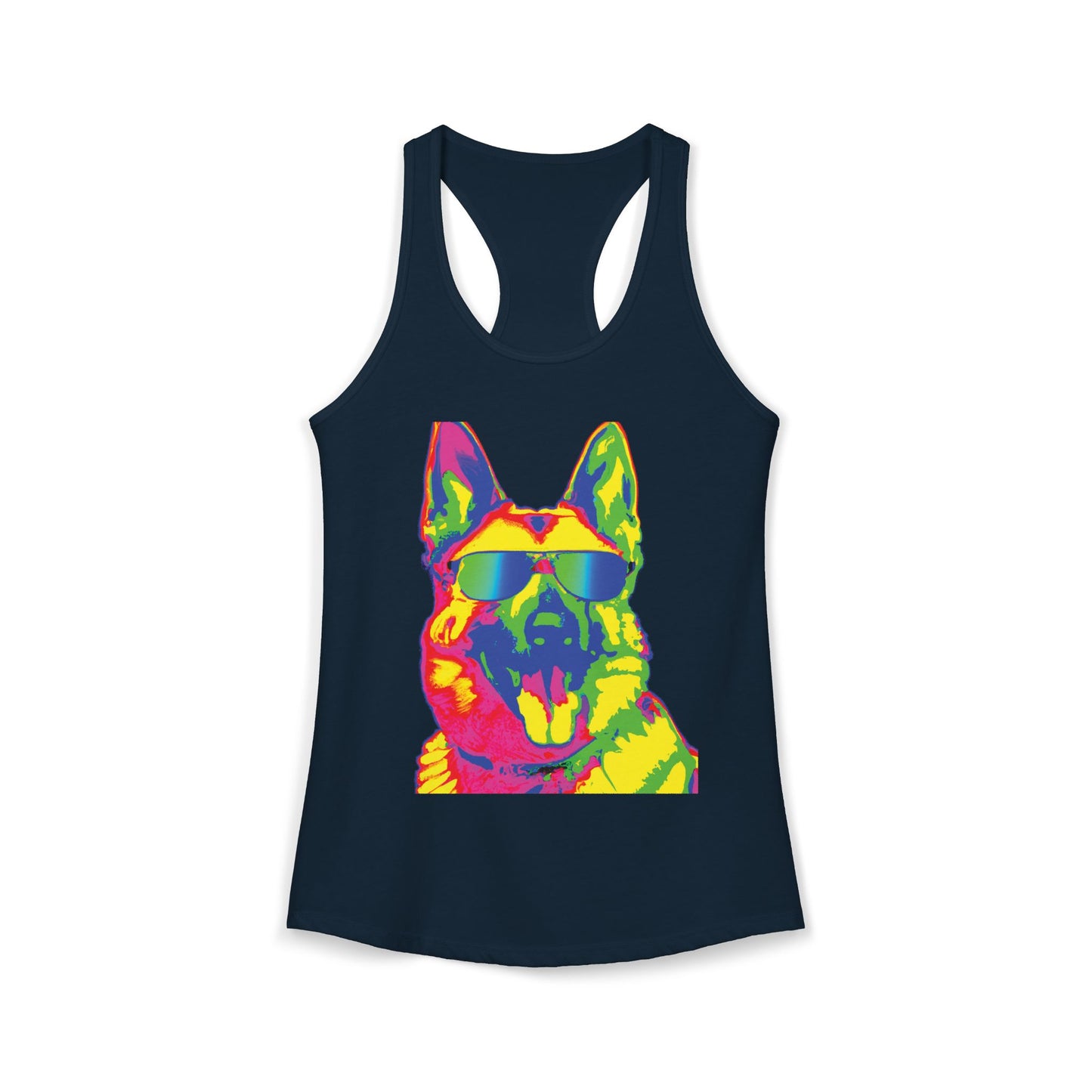 So Cal German Shepherd Women's Racerback Tank