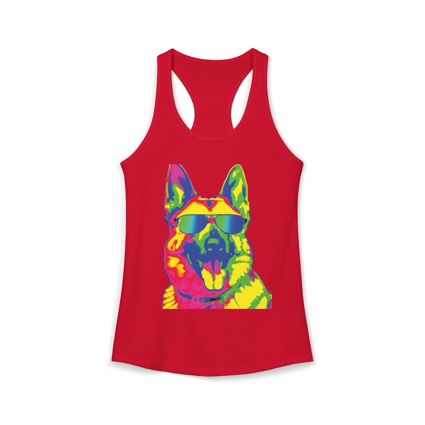 So Cal German Shepherd Women's Racerback Tank