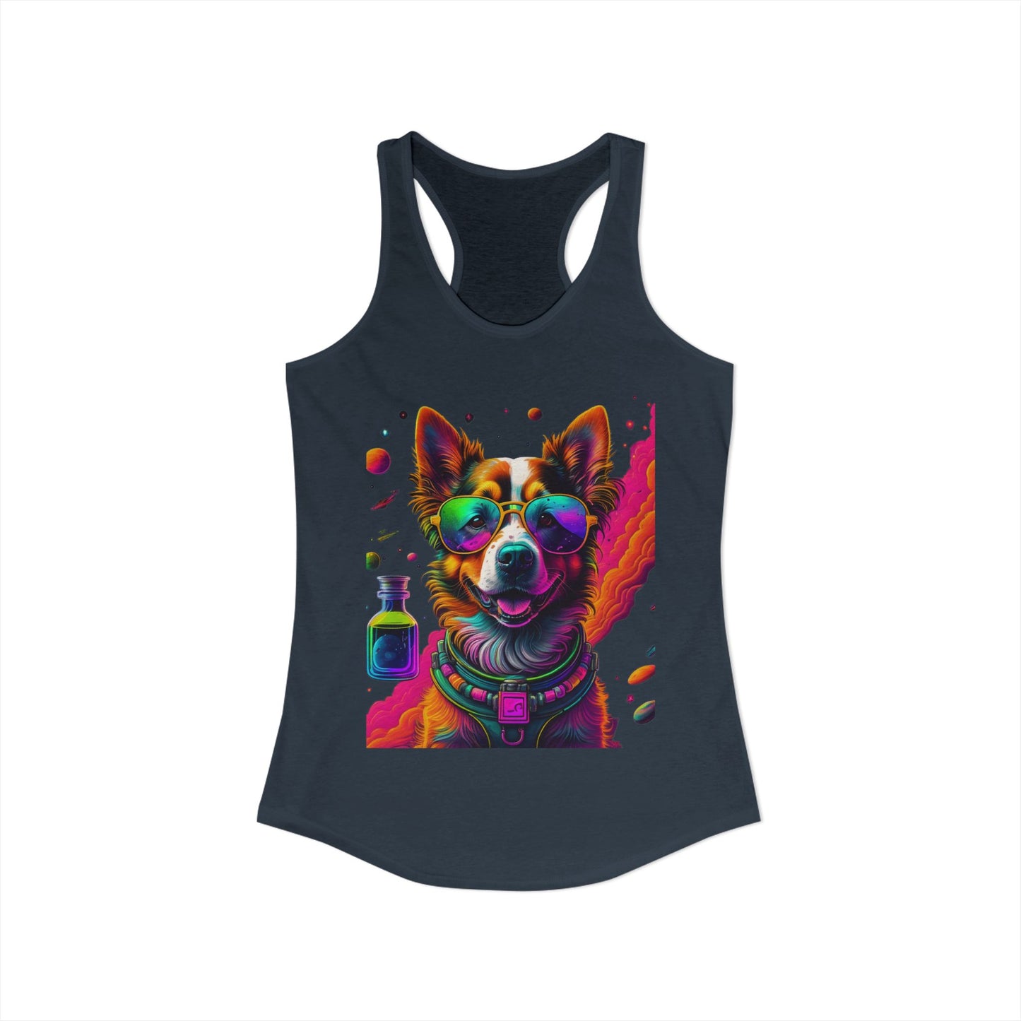 Corgi Potion Love Racerback Tank — Cute Magical Dog Tank Top