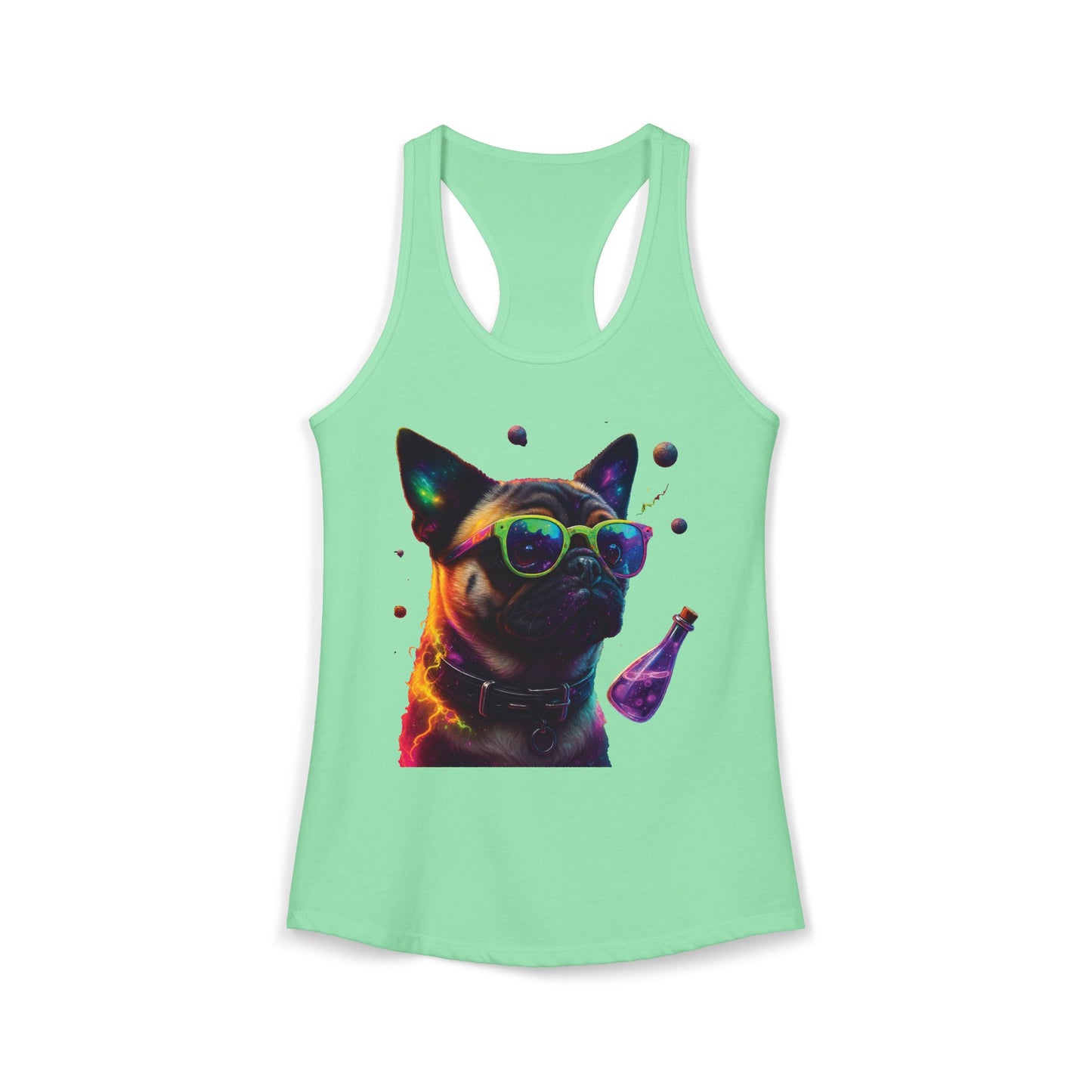 Pug Lyfe Racerback Tank