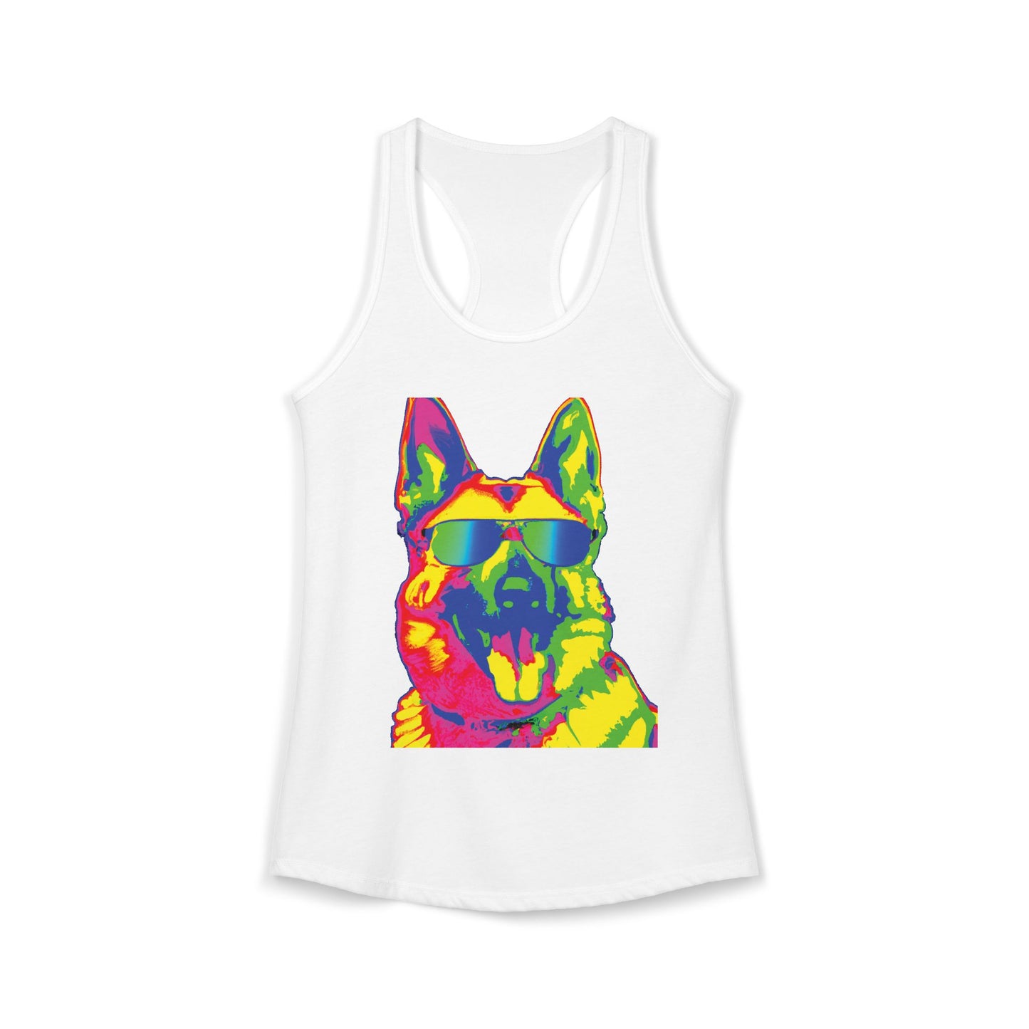 So Cal German Shepherd Women's Racerback Tank