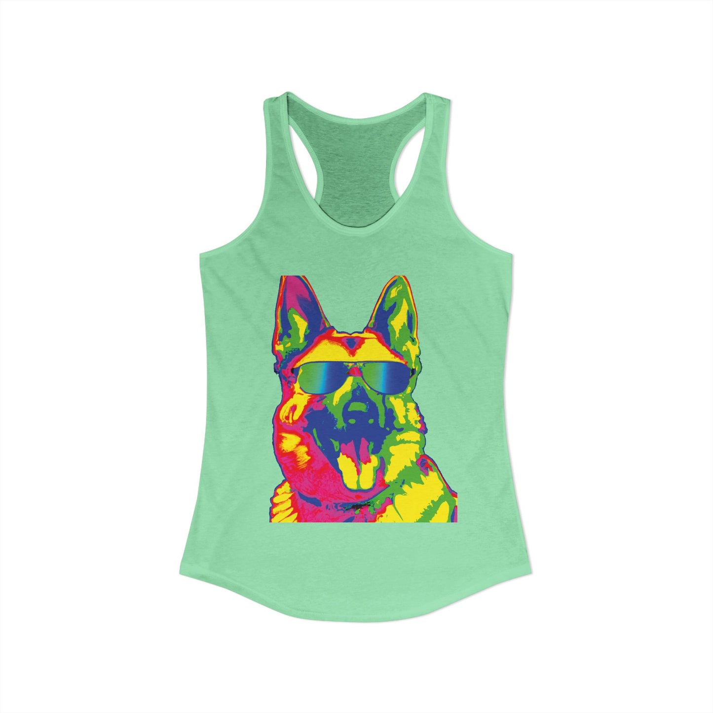 So Cal German Shepherd Women's Racerback Tank