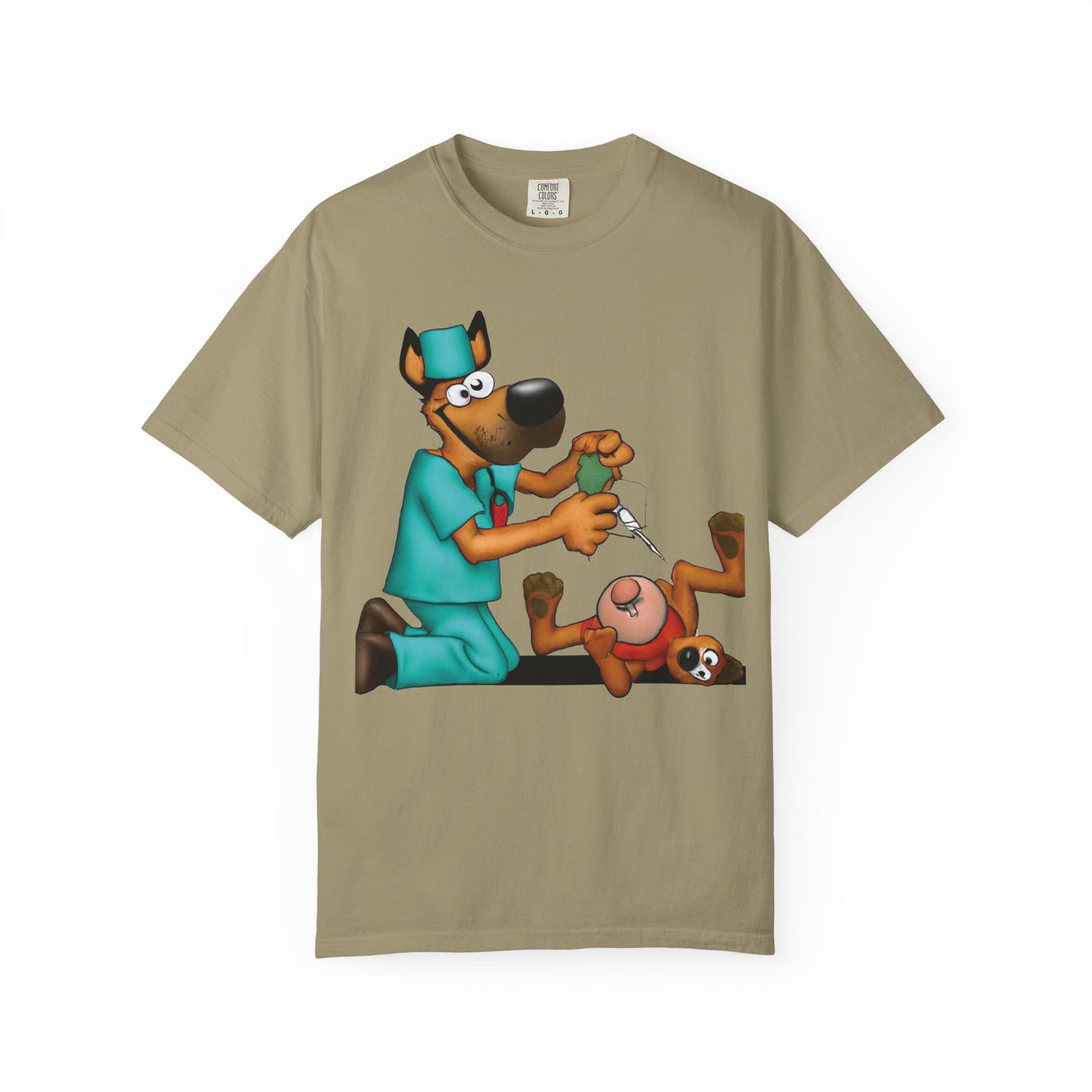 Dog Doctor Garment-Dyed T-shirt