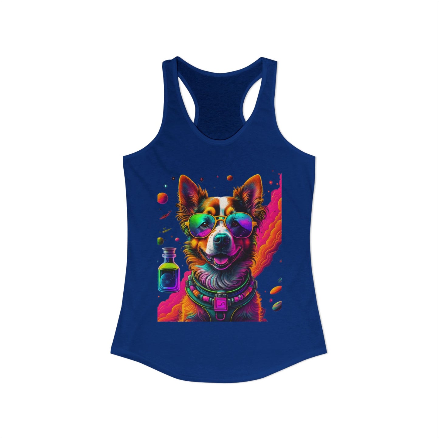 Corgi Potion Love Racerback Tank — Cute Magical Dog Tank Top