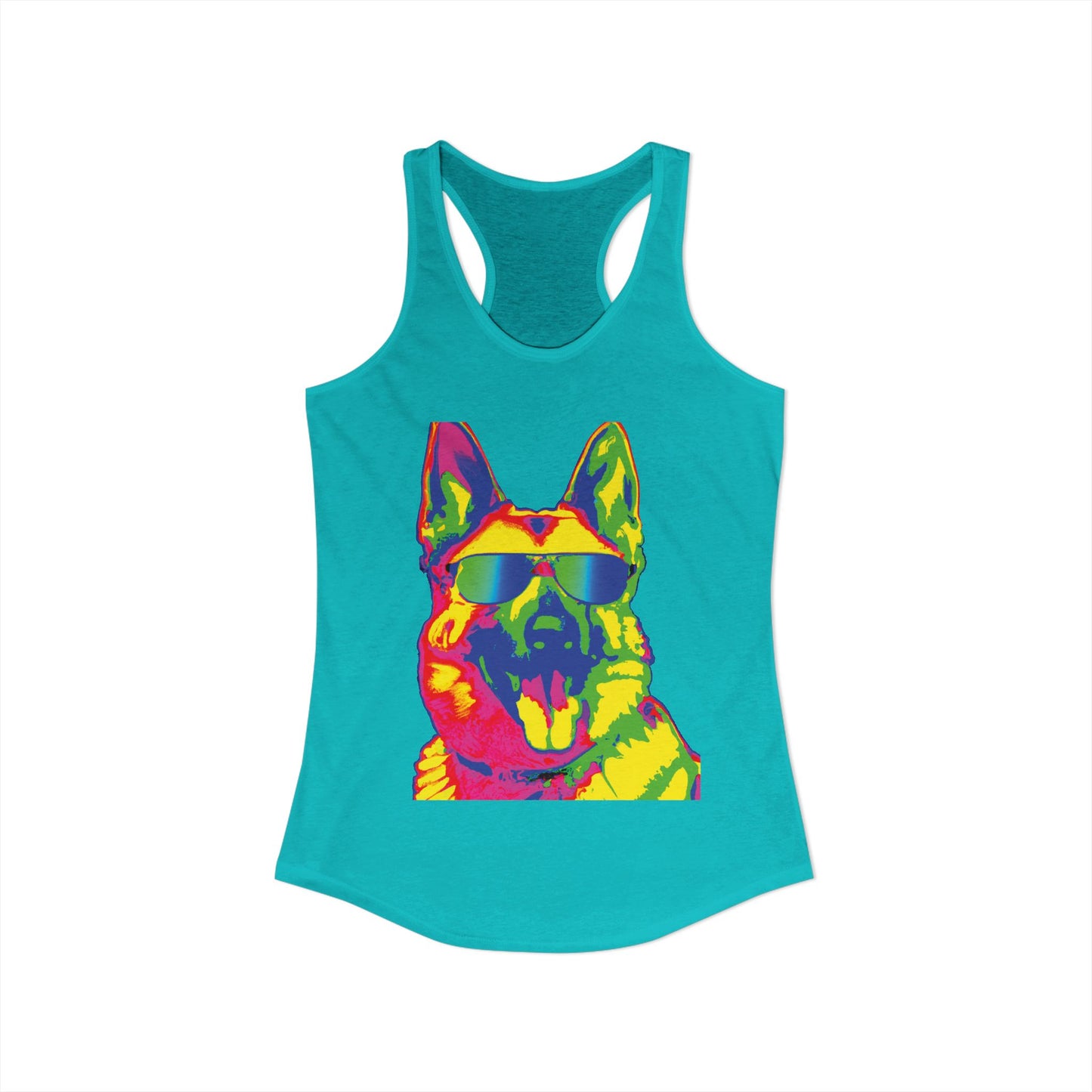 So Cal German Shepherd Women's Racerback Tank