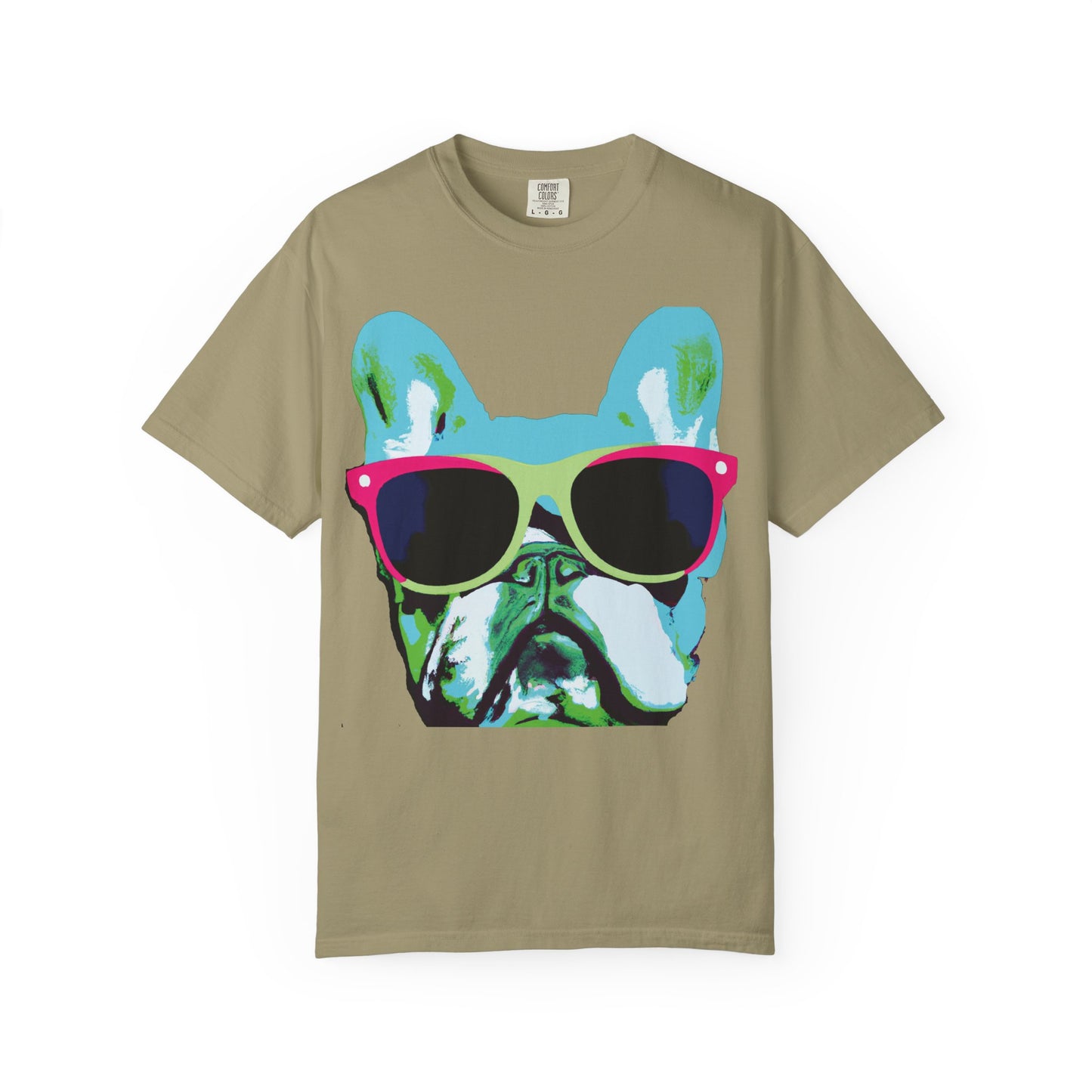 Frenchie Pop Art T-shirt