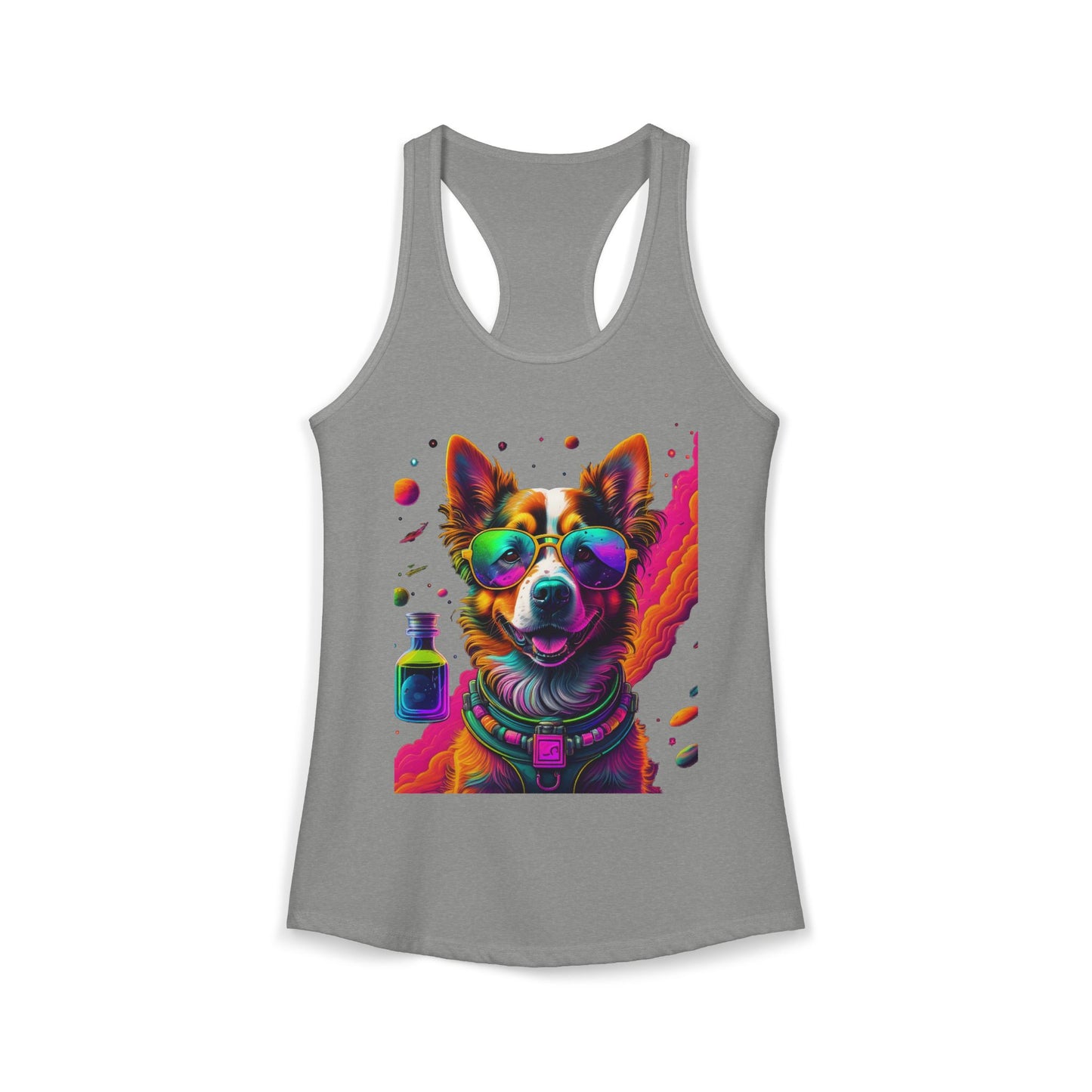 Corgi Potion Love Racerback Tank — Cute Magical Dog Tank Top