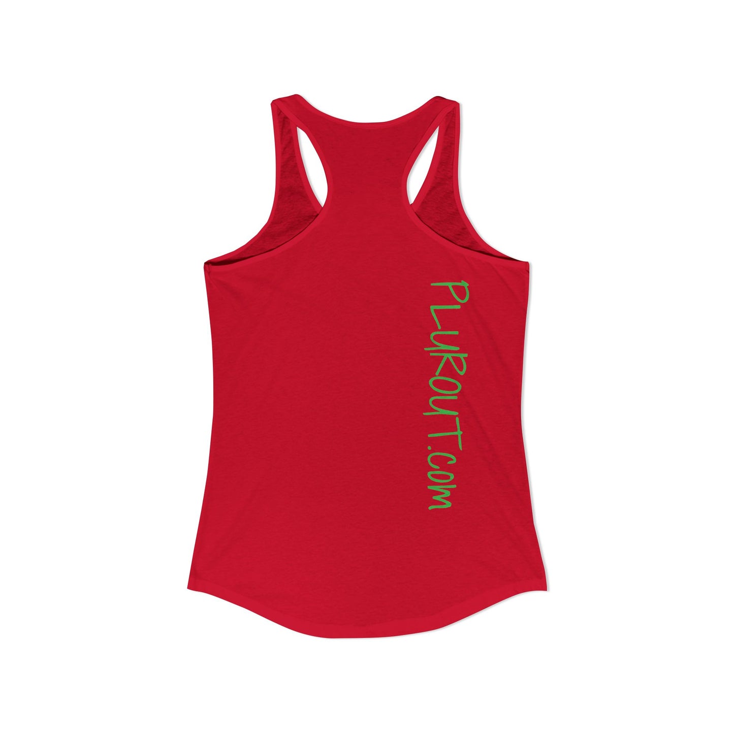 Dog Saving Toy Racerback Tank — "We Gotta Save It" Graphic Tank Top