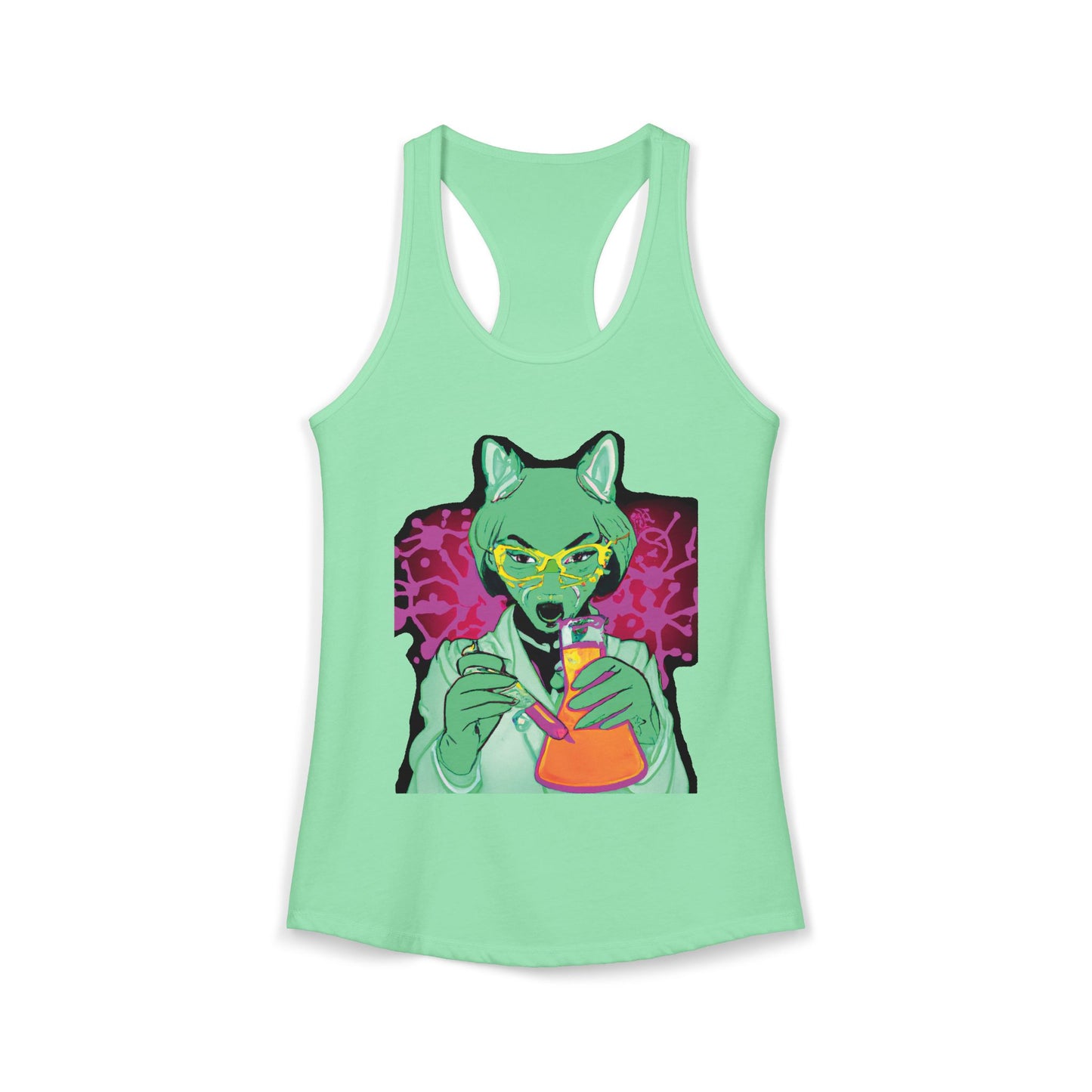 Fox Love Potion Racerback Tank