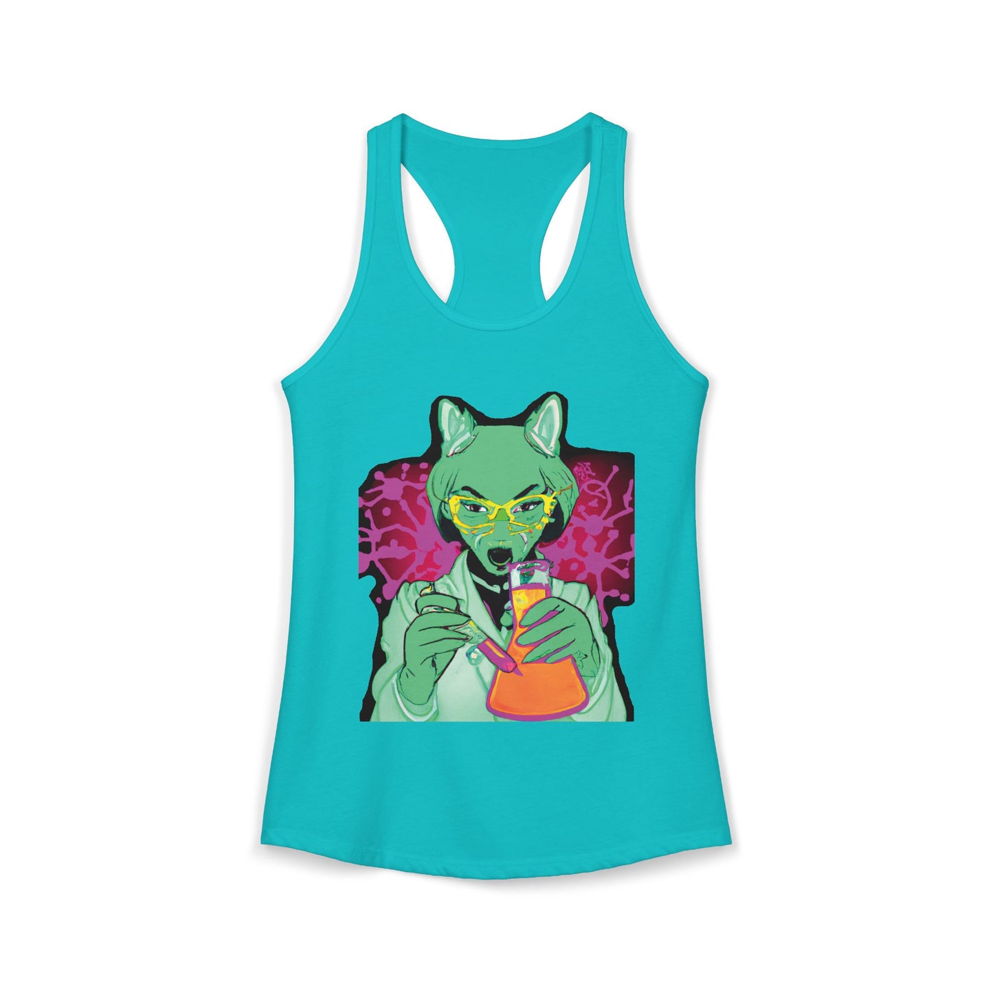Fox Love Potion Racerback Tank