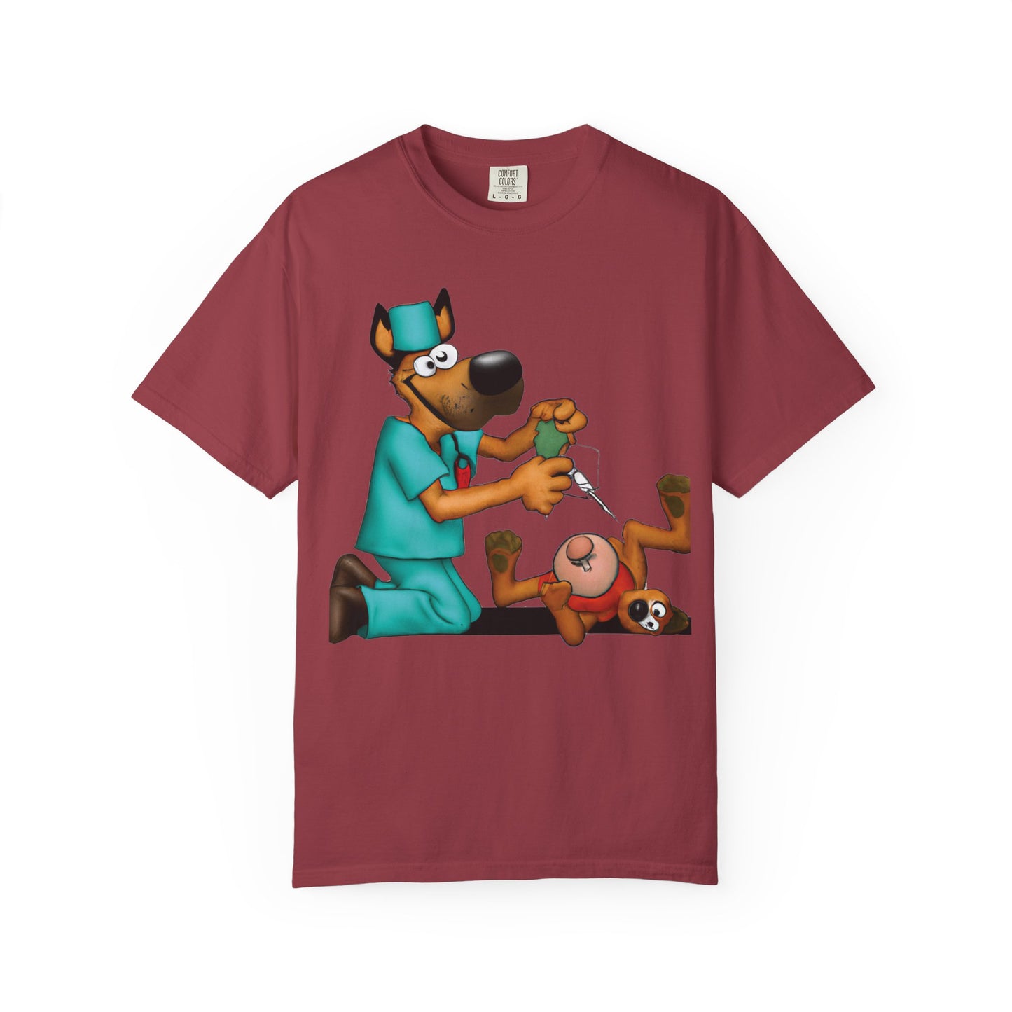 Dog Doctor Garment-Dyed T-shirt