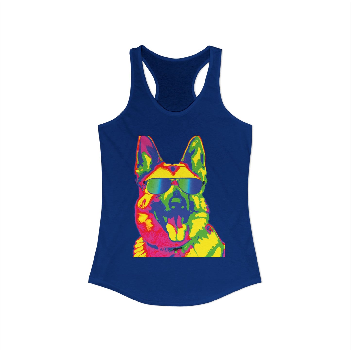 So Cal German Shepherd Women's Racerback Tank