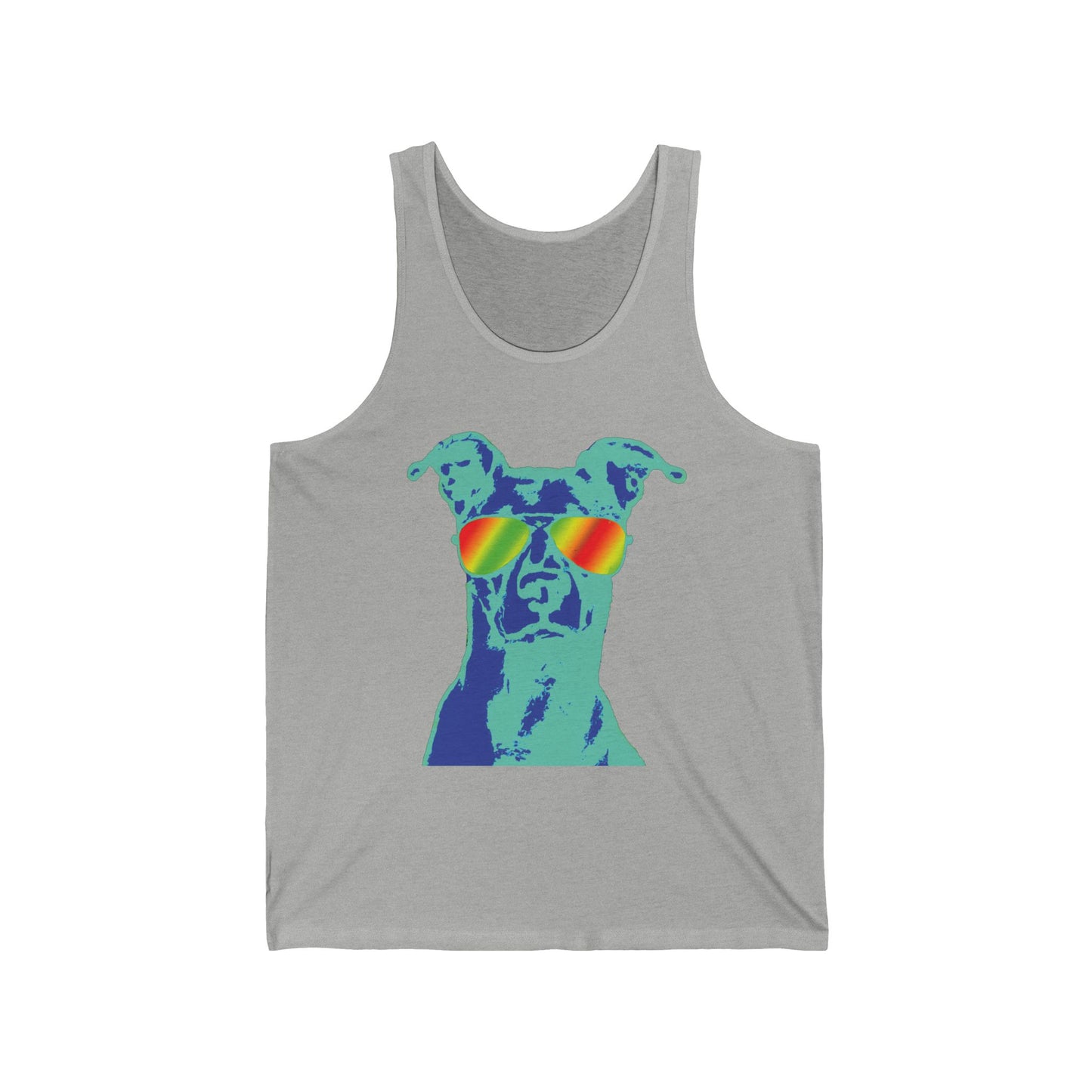 Vizsla Sunglasses Tank Top — Southern California Dog Lover Tee