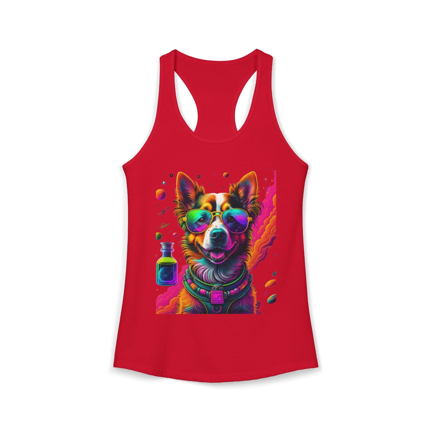 Corgi Potion Love Racerback Tank — Cute Magical Dog Tank Top