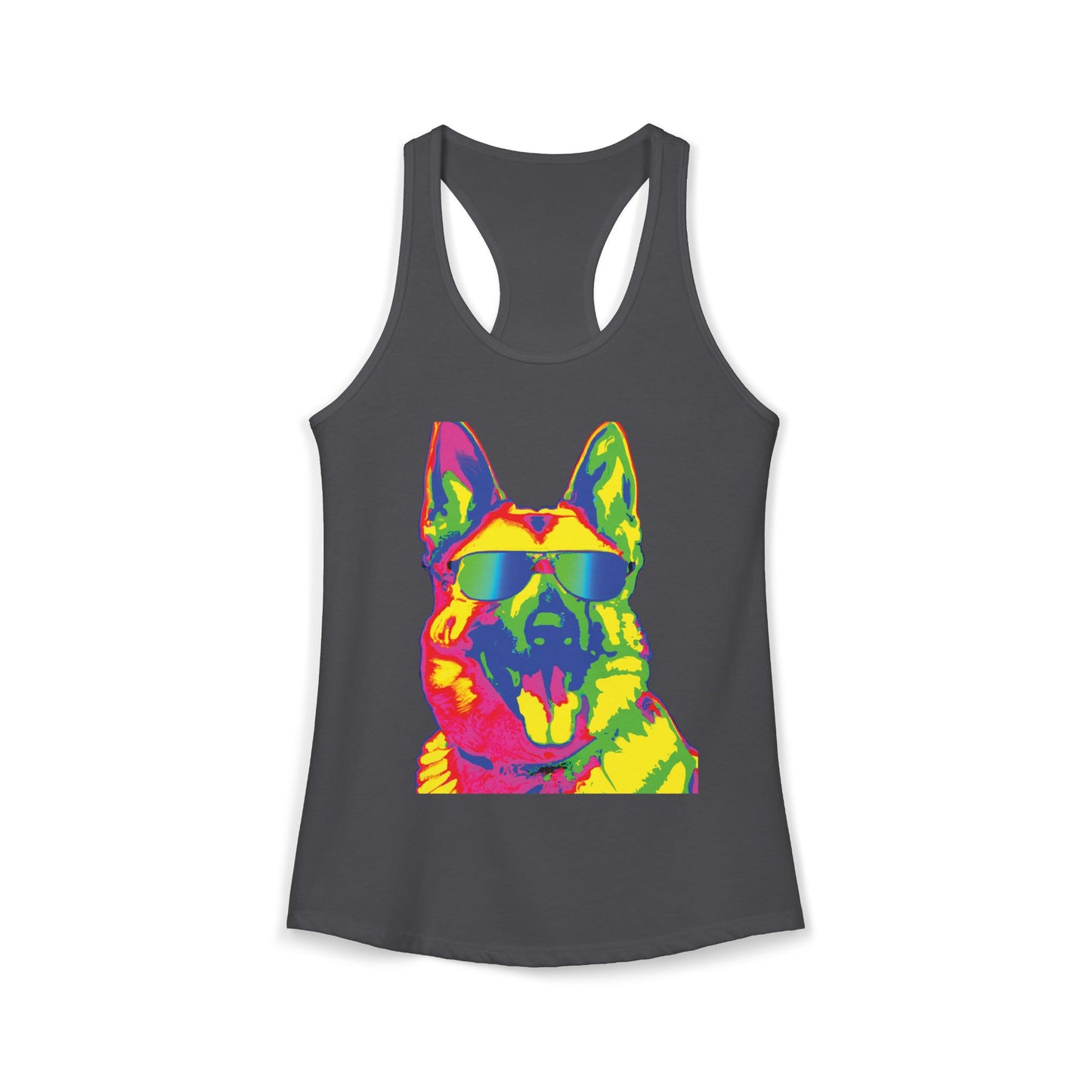 So Cal German Shepherd Women's Racerback Tank