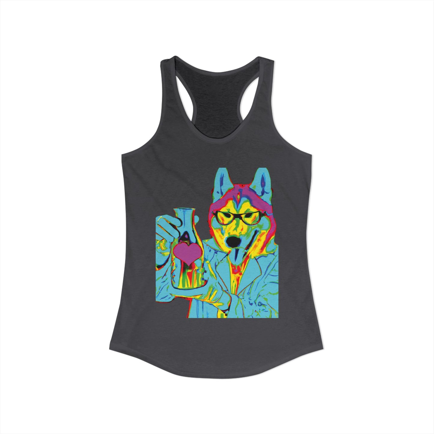 Husky Love Potion Racerback Tank