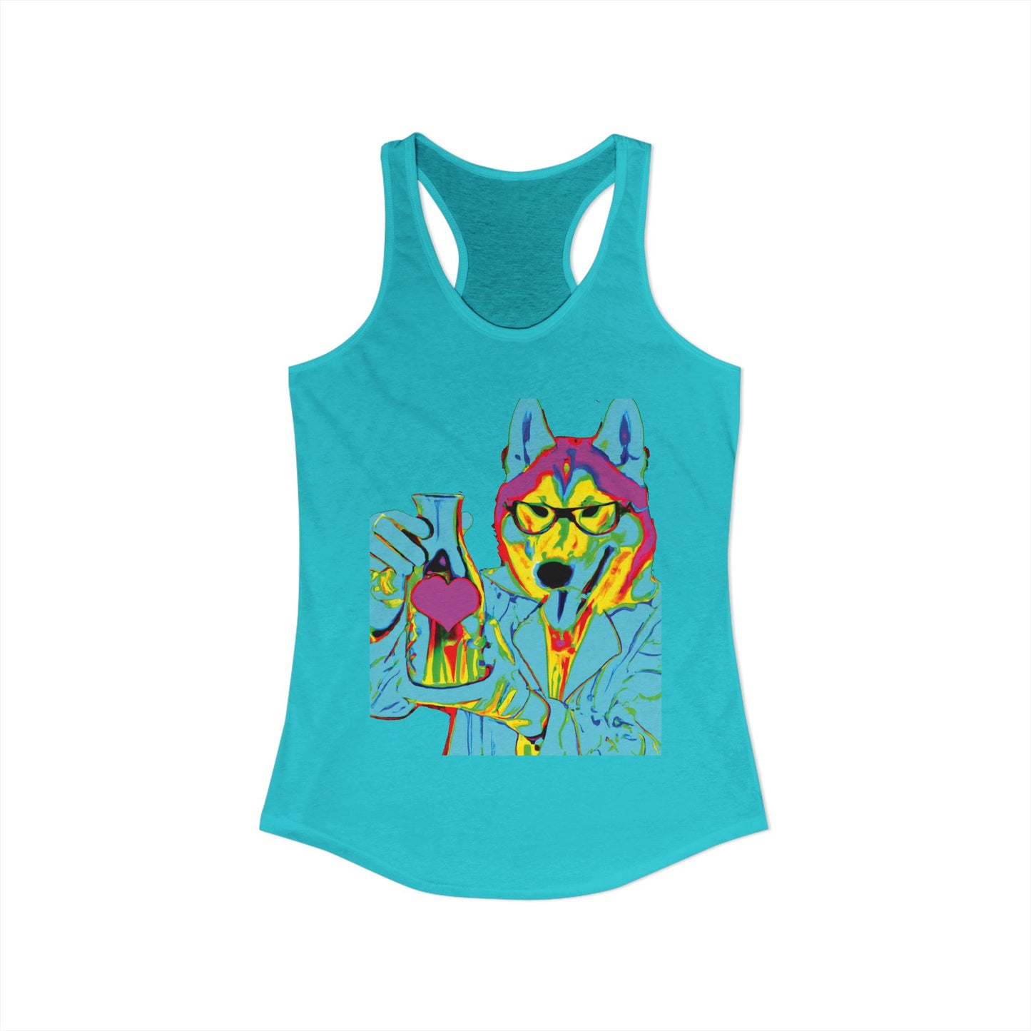 Husky Love Potion Racerback Tank