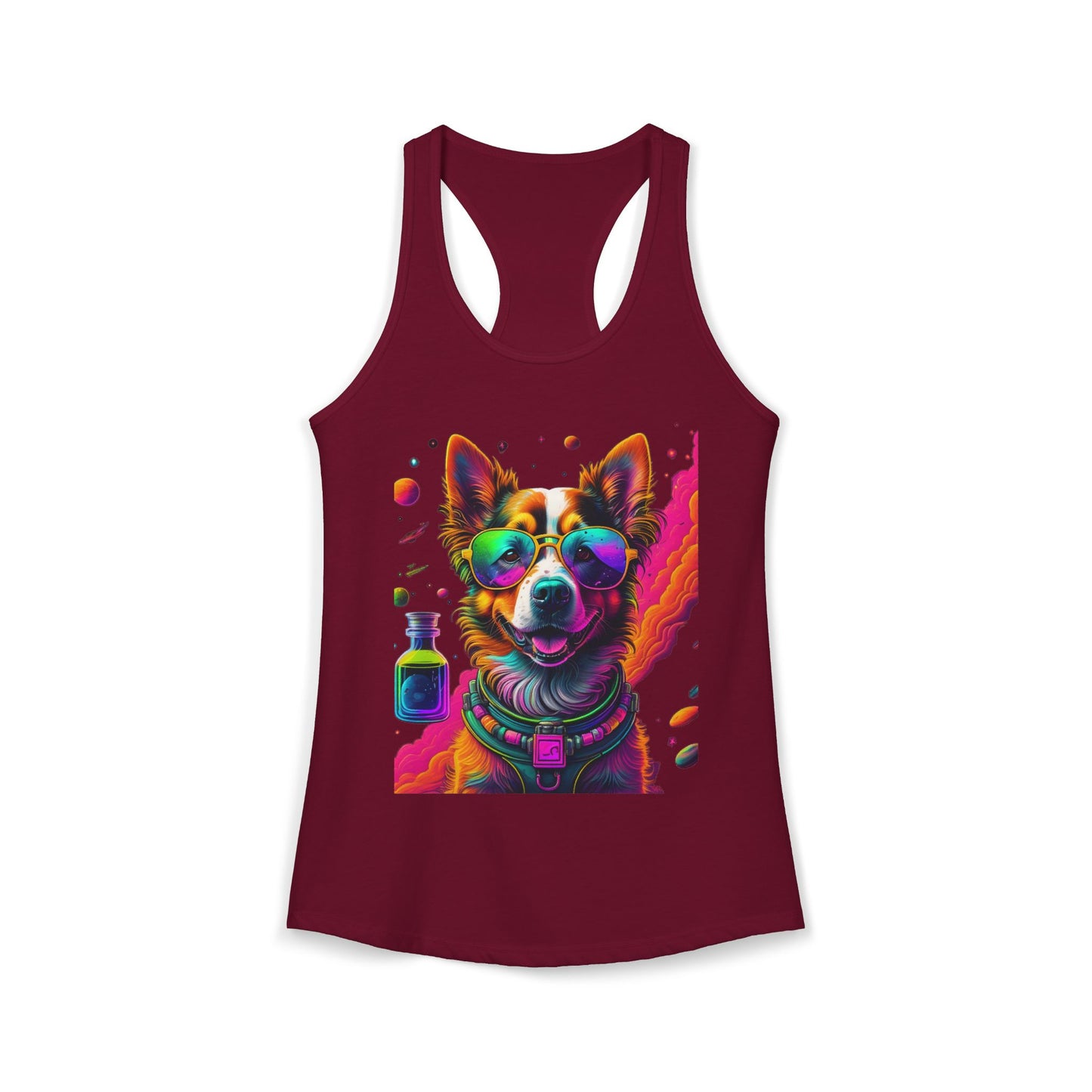 Corgi Potion Love Racerback Tank — Cute Magical Dog Tank Top